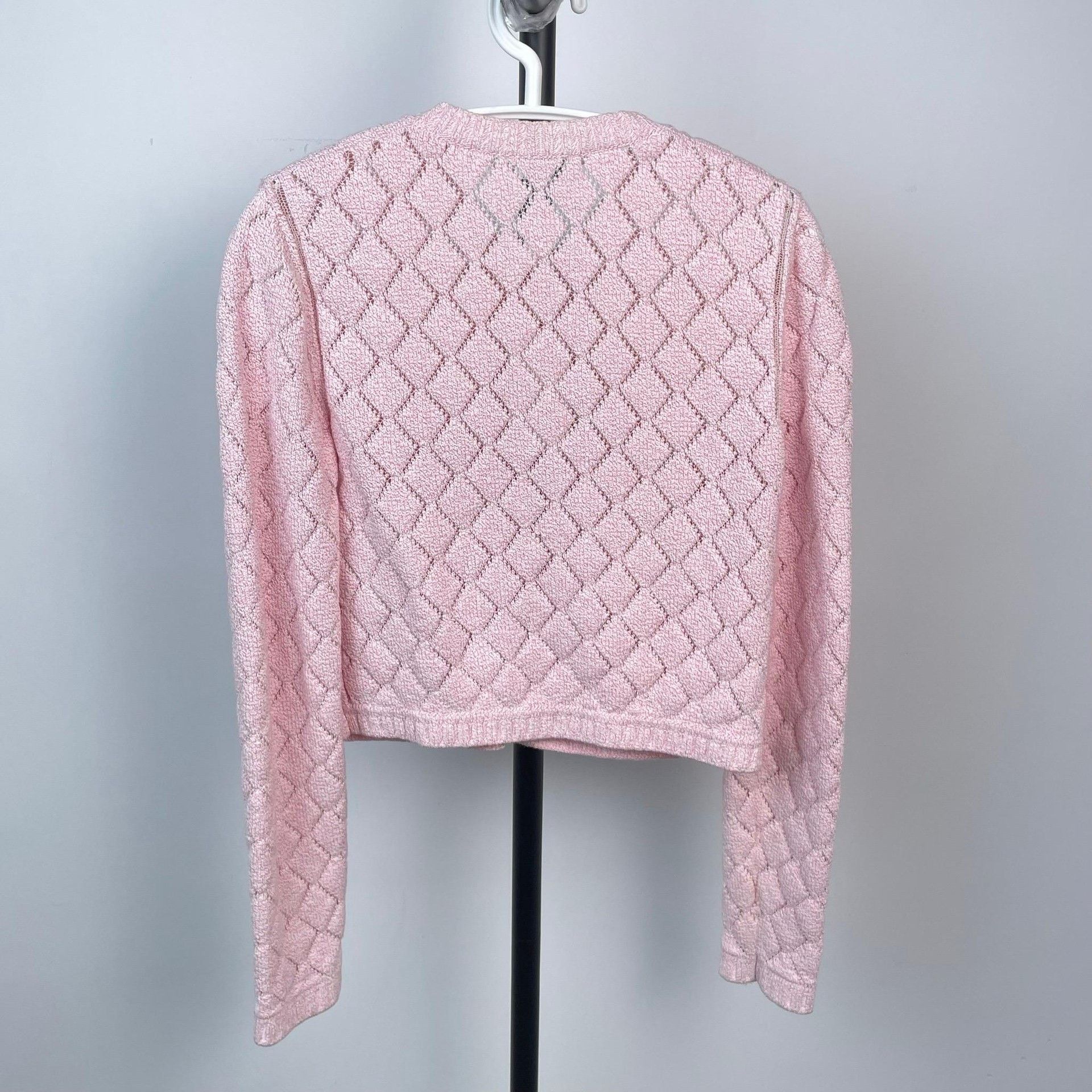Chanel Chanel Pink Sweater S Women Size S / US 4 / IT 40 - 2 Thumbnail