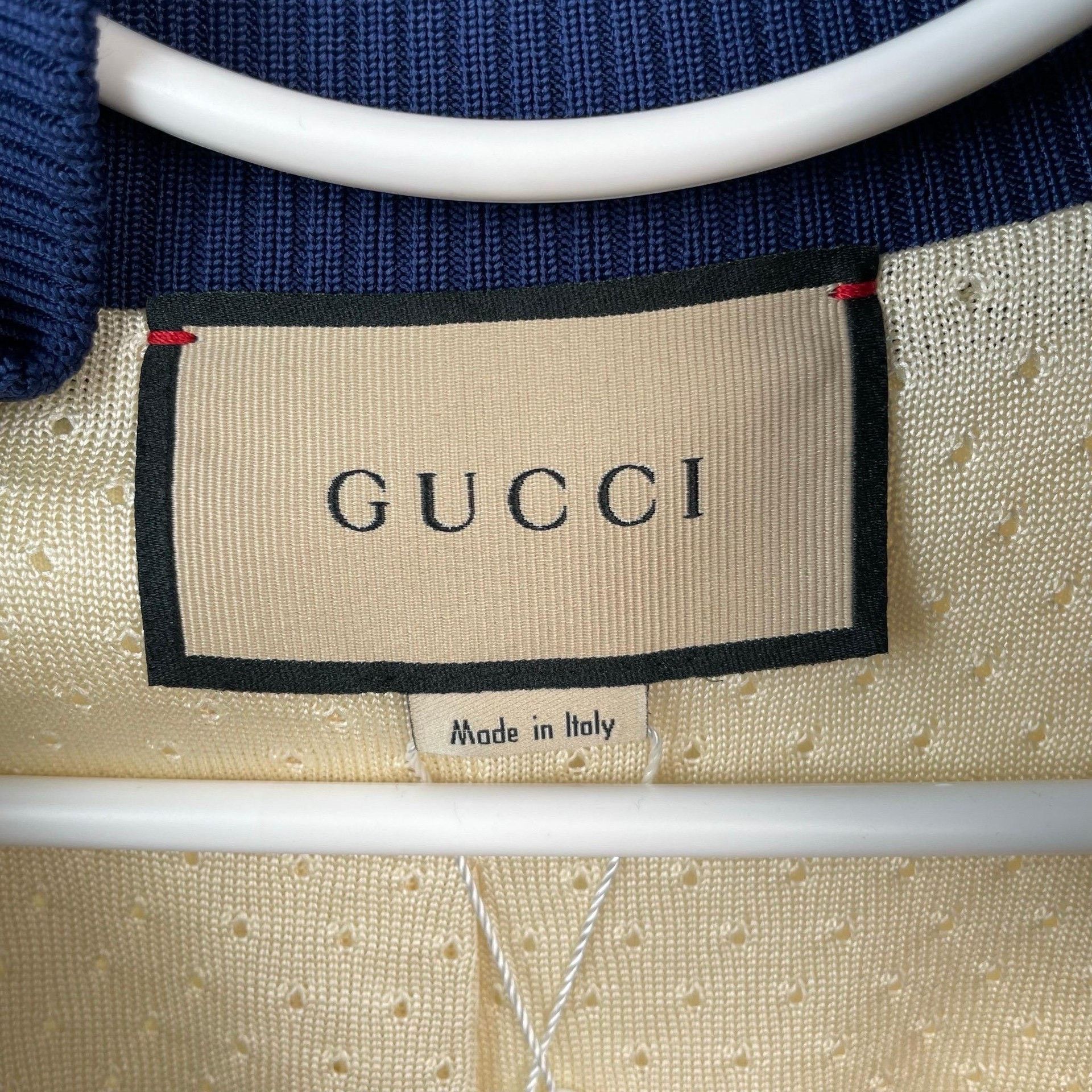 Gucci Gucci Embroidered Blue Light Jacket L Men Size US L / EU 52-54 / 3 - 3 Thumbnail