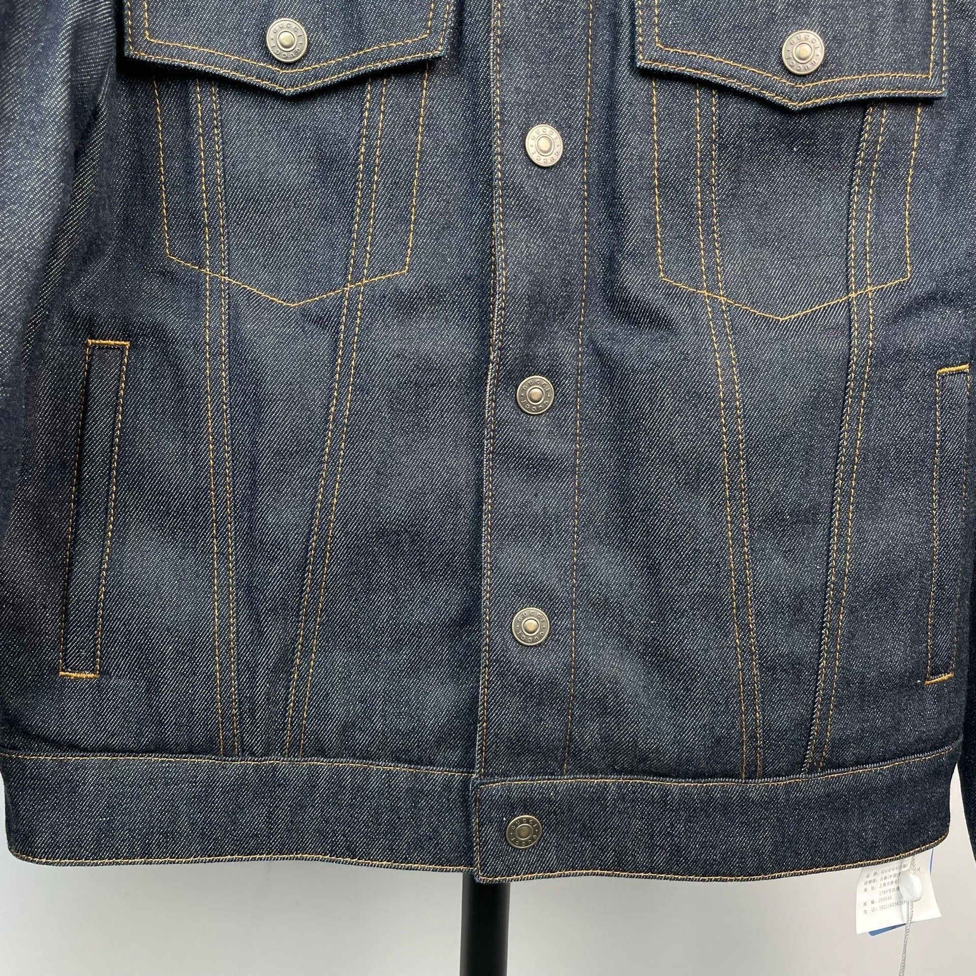 Gucci Gucci Denim Black Light Jacket 44 Men Size US L / EU 52-54 / 3 - 5 Thumbnail
