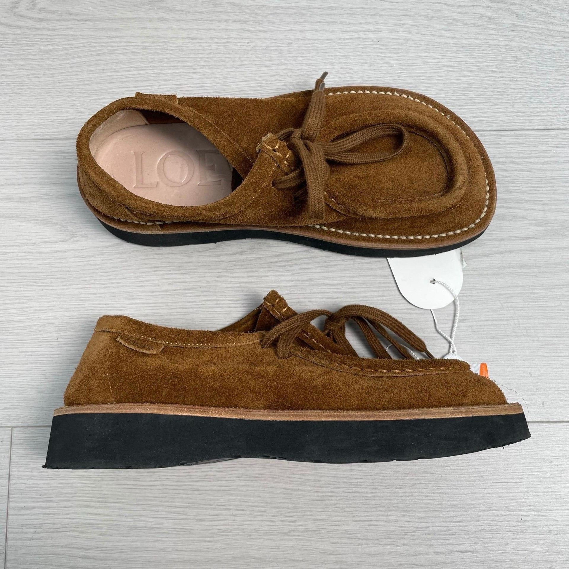 Loewe Loewe Brown Lowtop Sneakers 38 Women Size US 7.5 / IT 37.5 - 2 Thumbnail