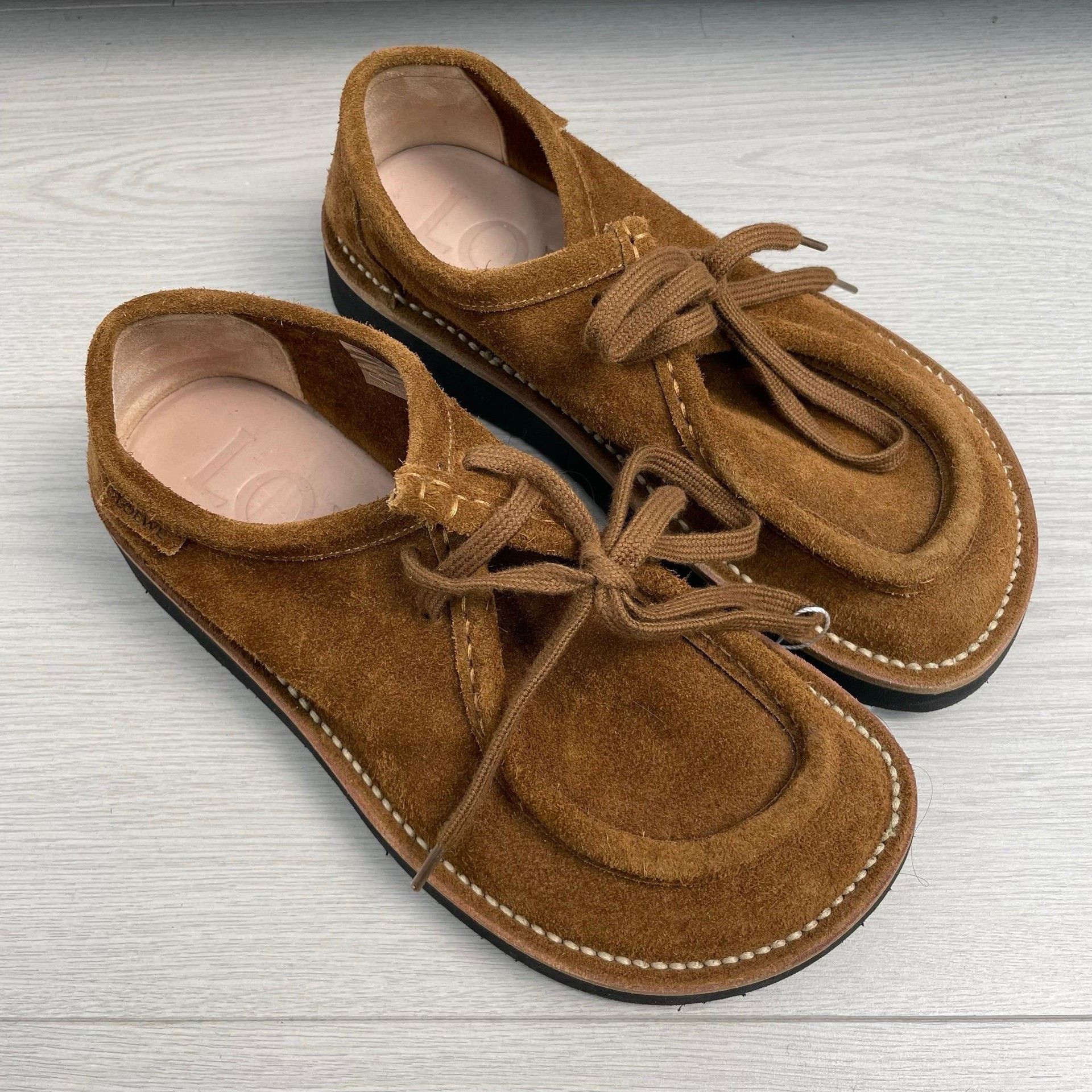 Loewe Loewe Brown Lowtop Sneakers 38 Women Size US 7.5 / IT 37.5 - 3 Thumbnail