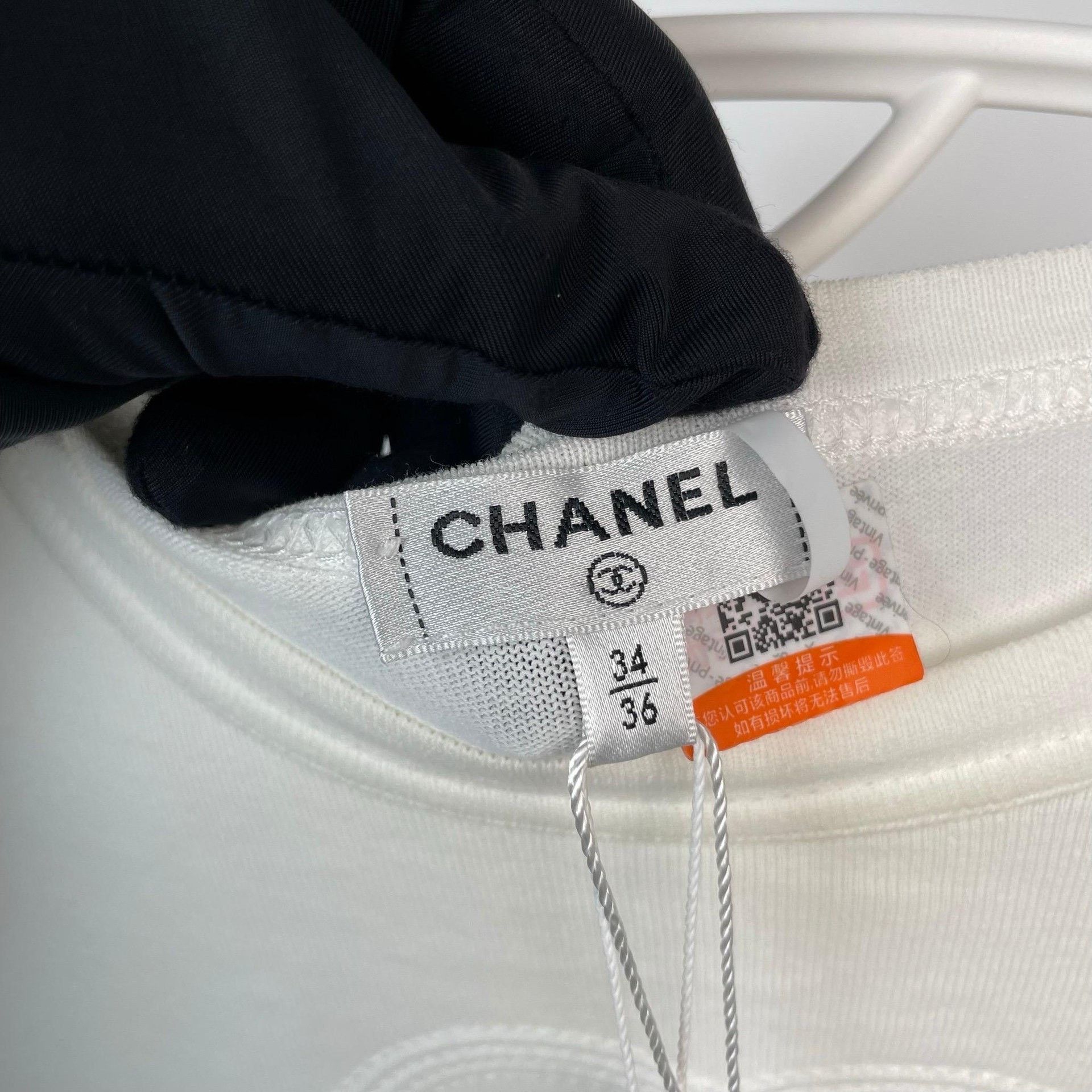 Chanel Chanel Retro White T-Shirt 34 Women Size XS / US 0-2 / IT 36-38 - 6 Thumbnail