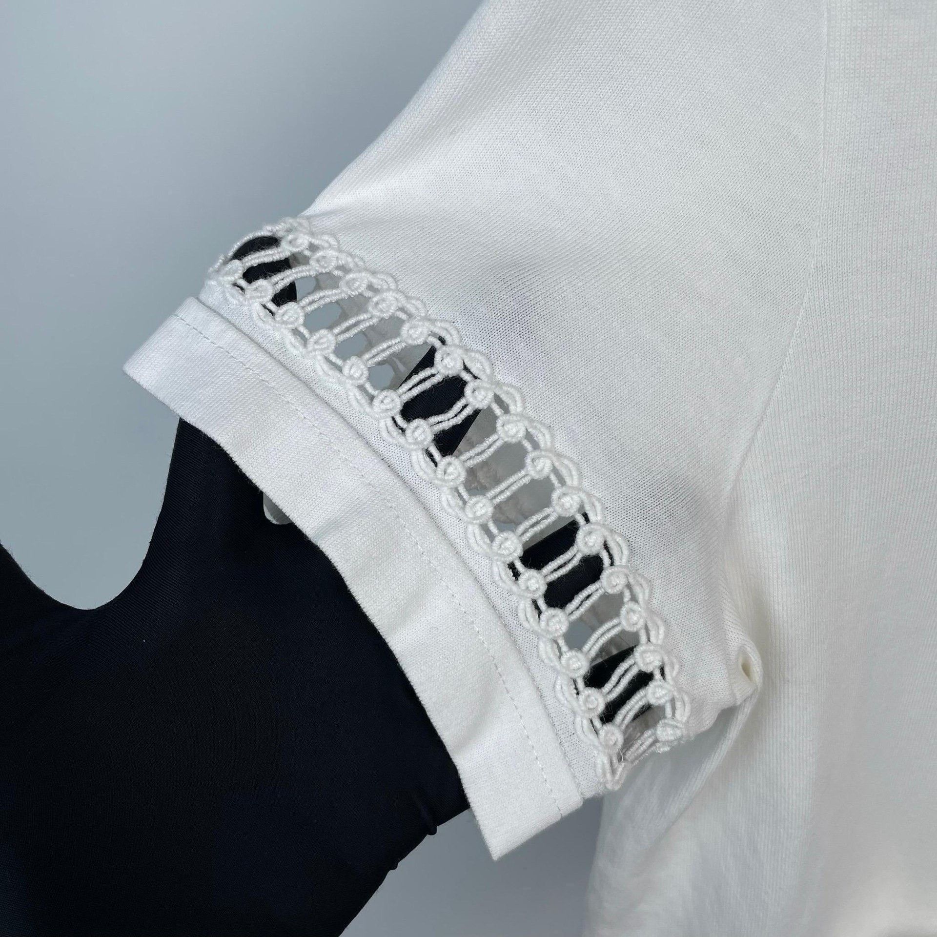 Chanel Chanel Retro White T-Shirt 34 Women Size XS / US 0-2 / IT 36-38 - 5 Thumbnail
