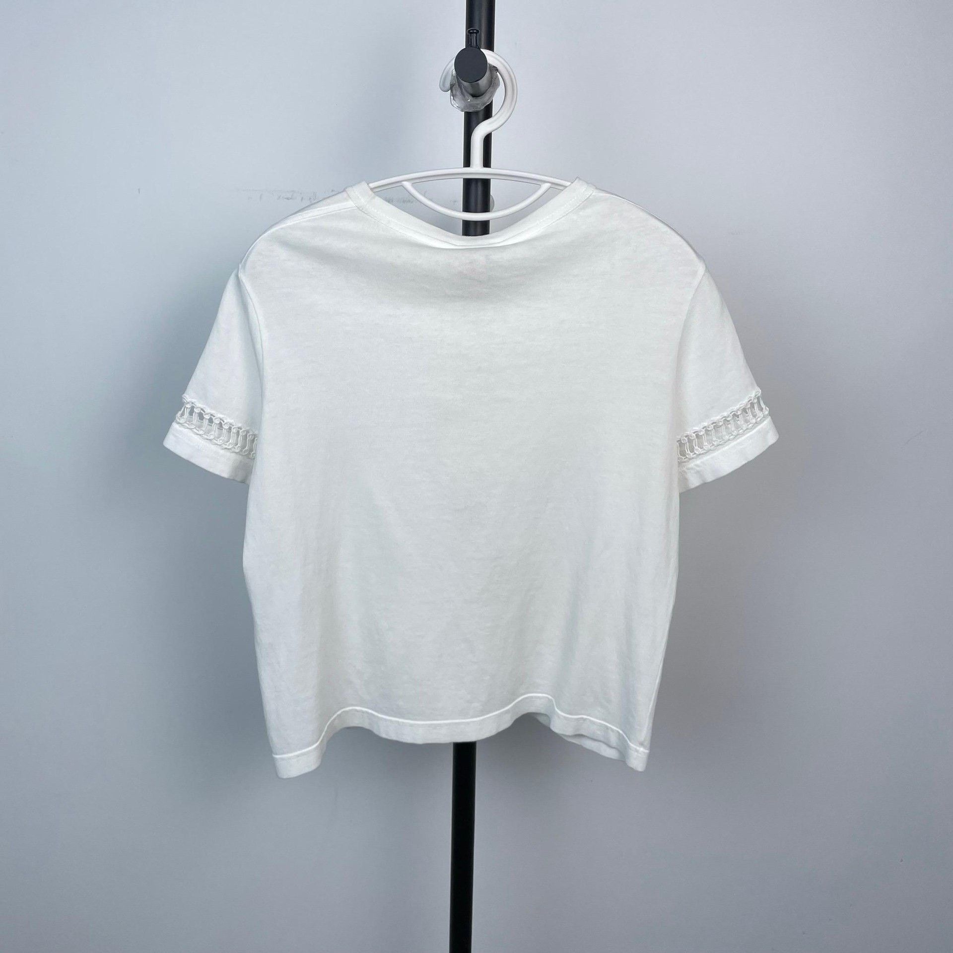 Chanel Chanel Retro White T-Shirt 34 Women Size XS / US 0-2 / IT 36-38 - 3 Thumbnail