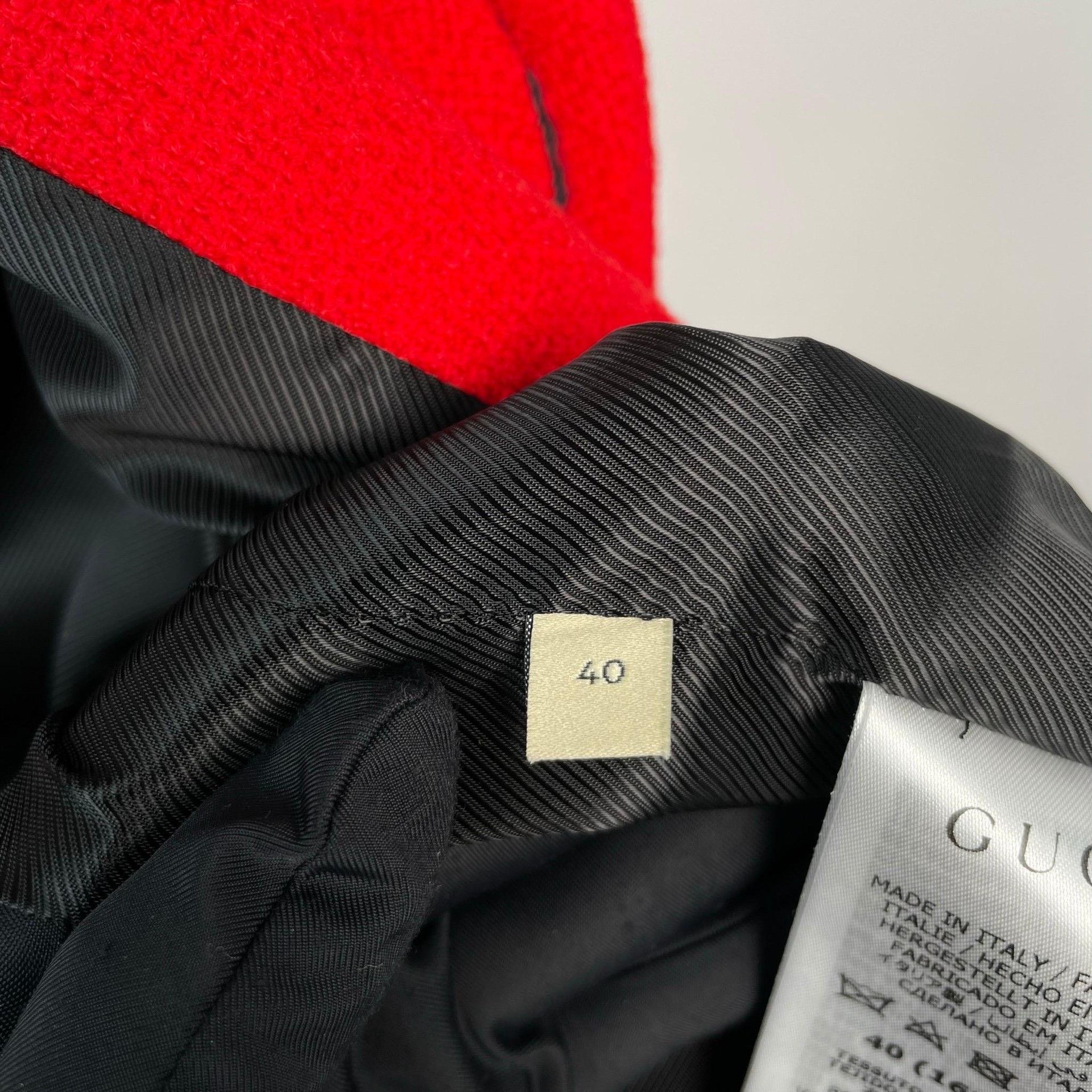 Gucci Gucci Retro Embroidered Red Sweater 40 Women Size M / US 6-8 / IT 42-44 - 7 Thumbnail