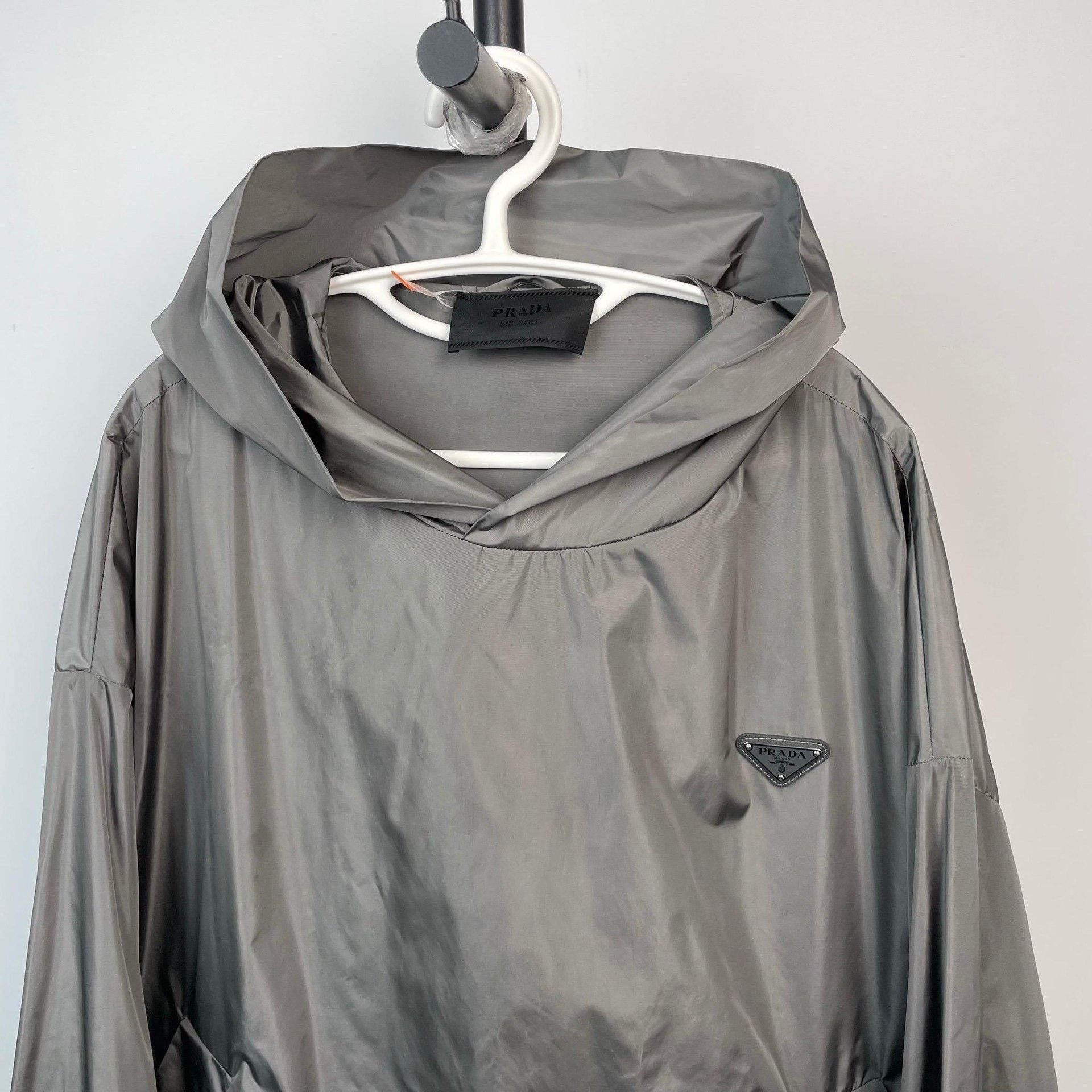 Prada Prada Gray Light Jacket S Men Size US S / EU 44-46 / 1 - 5 Thumbnail