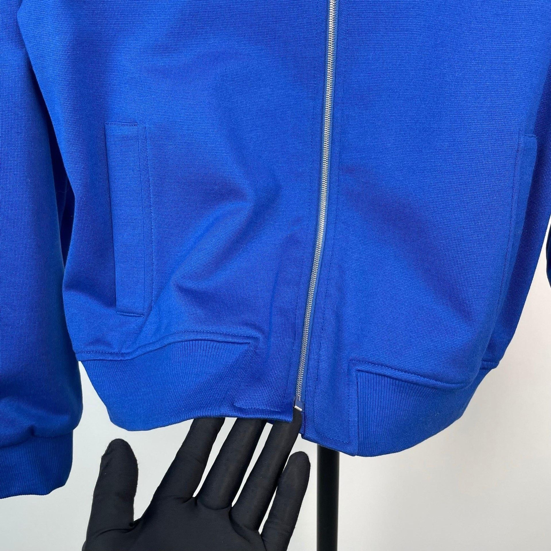 Hermes Hermes Cotton Blue Jacket M Women Size M / US 6-8 / IT 42-44 - 4 Thumbnail