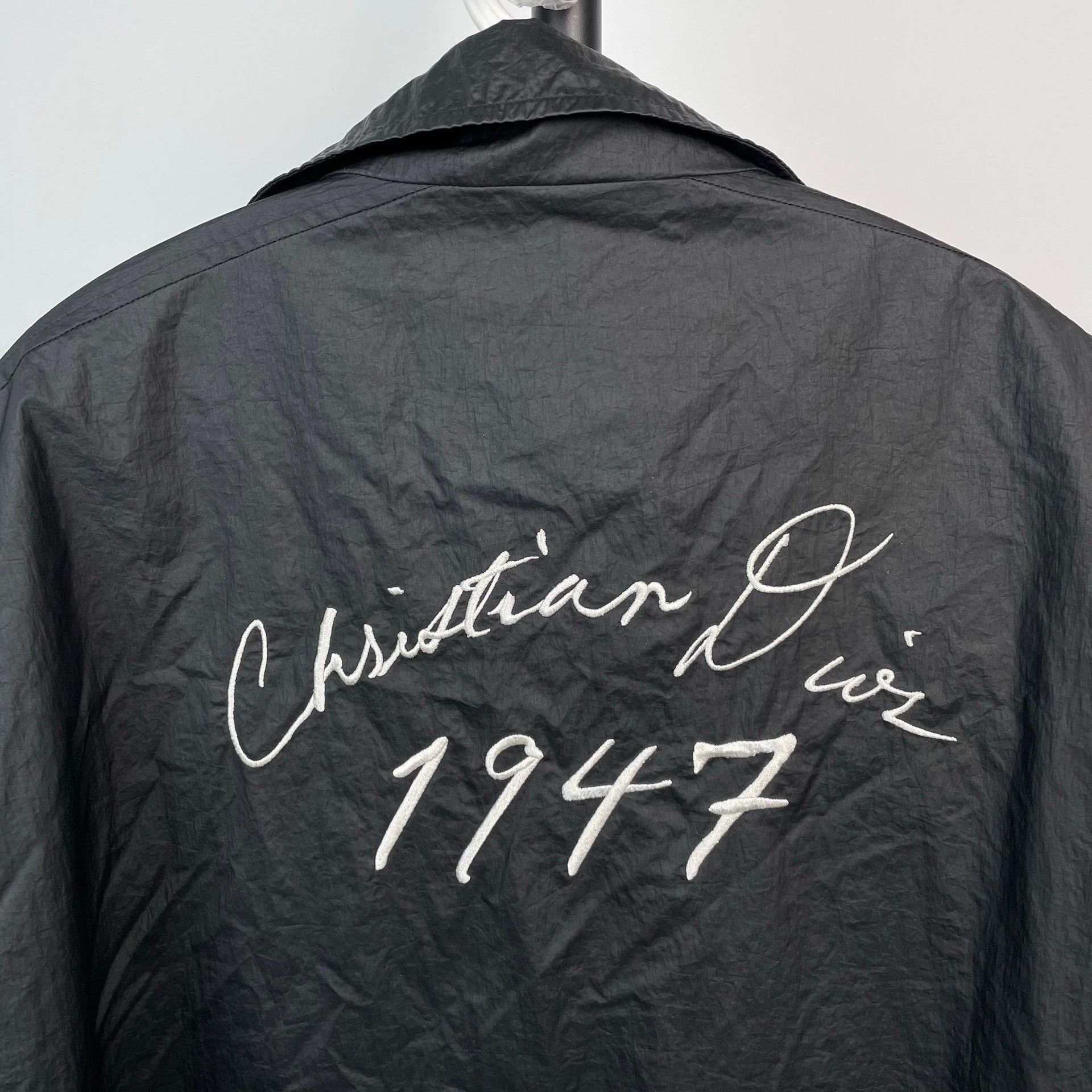 Dior Dior Embroidered Black Light Jacket 24 Men Size US XS / EU 42 / 0 - 3 Thumbnail
