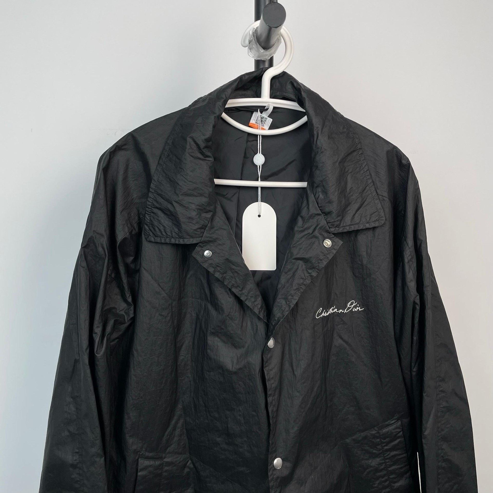 Dior Dior Embroidered Black Light Jacket 24 Men Size US XS / EU 42 / 0 - 4 Thumbnail