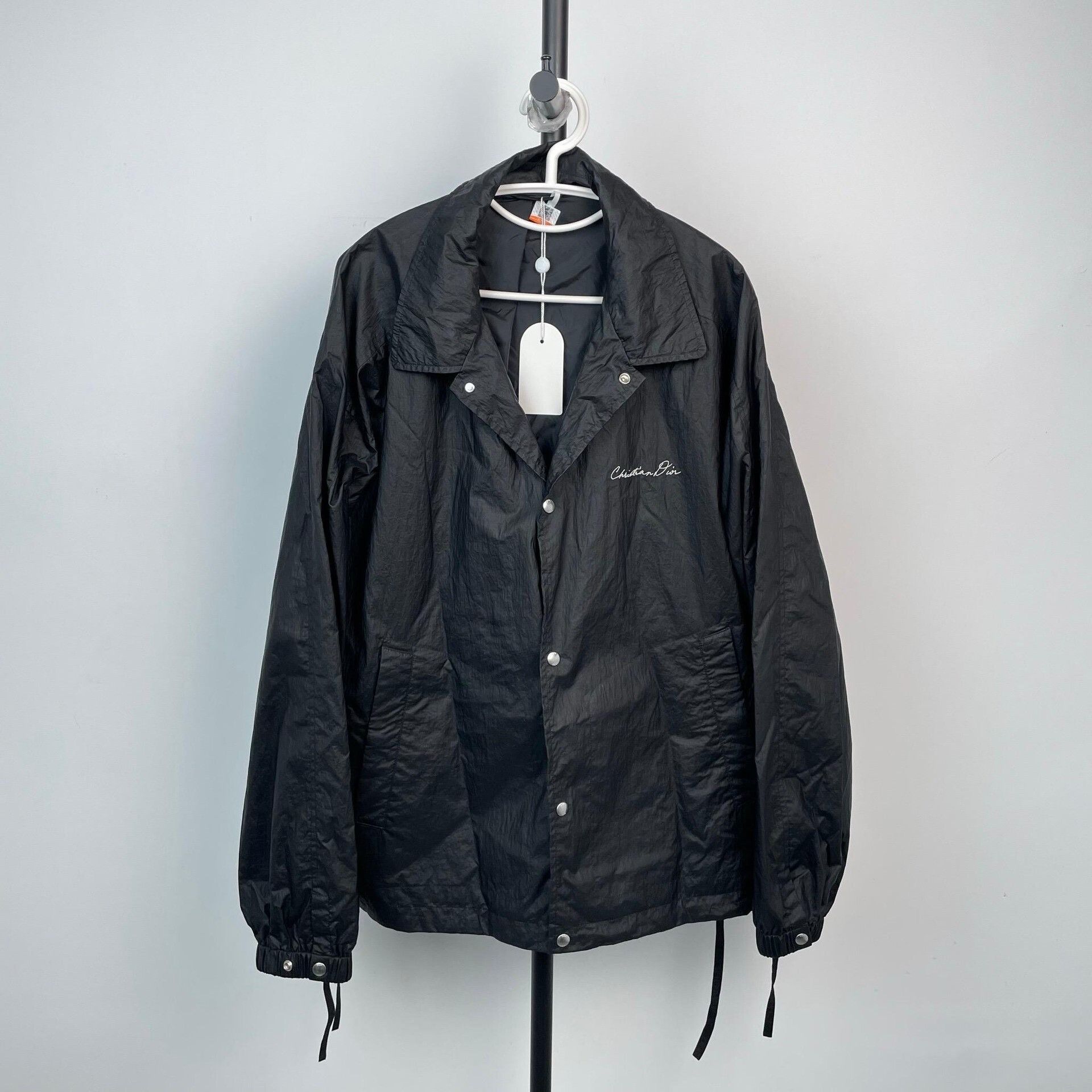Dior Dior Embroidered Black Light Jacket 24 Men Size US XS / EU 42 / 0 - 9 Thumbnail
