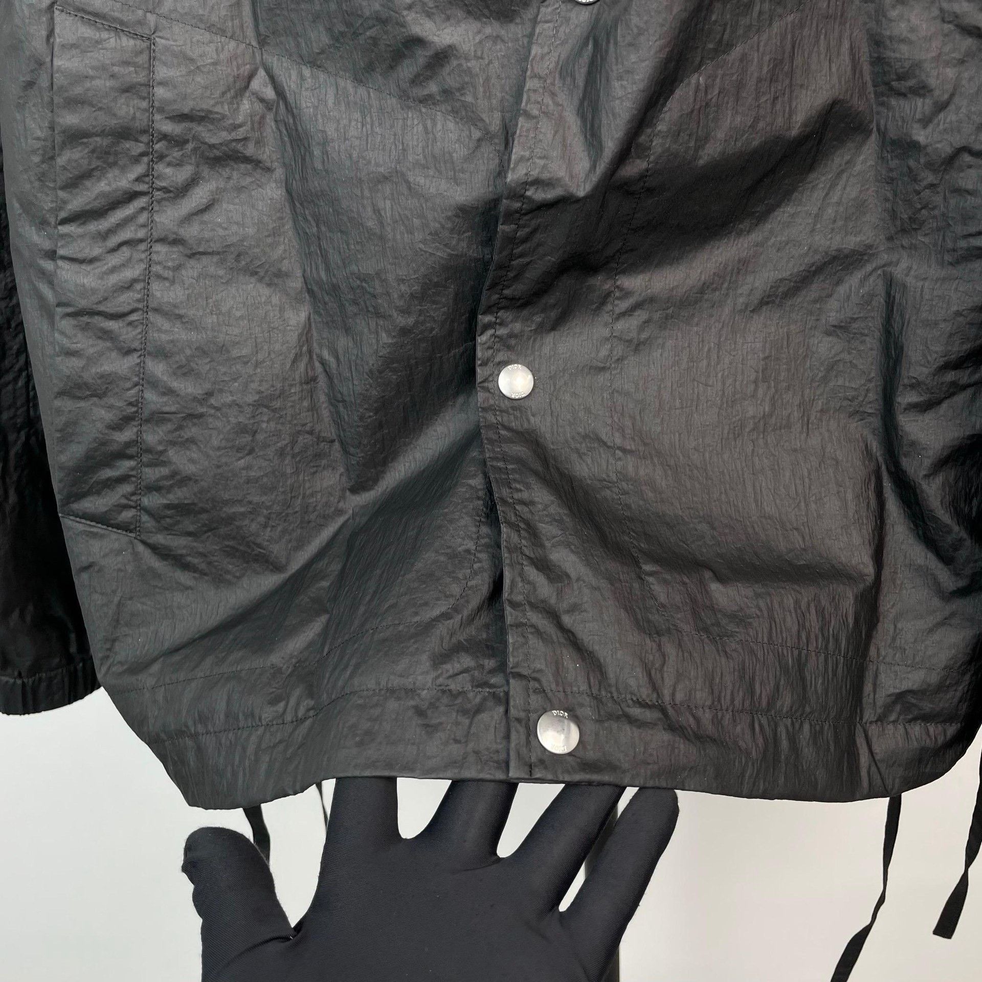 Dior Dior Embroidered Black Light Jacket 24 Men Size US XS / EU 42 / 0 - 5 Thumbnail
