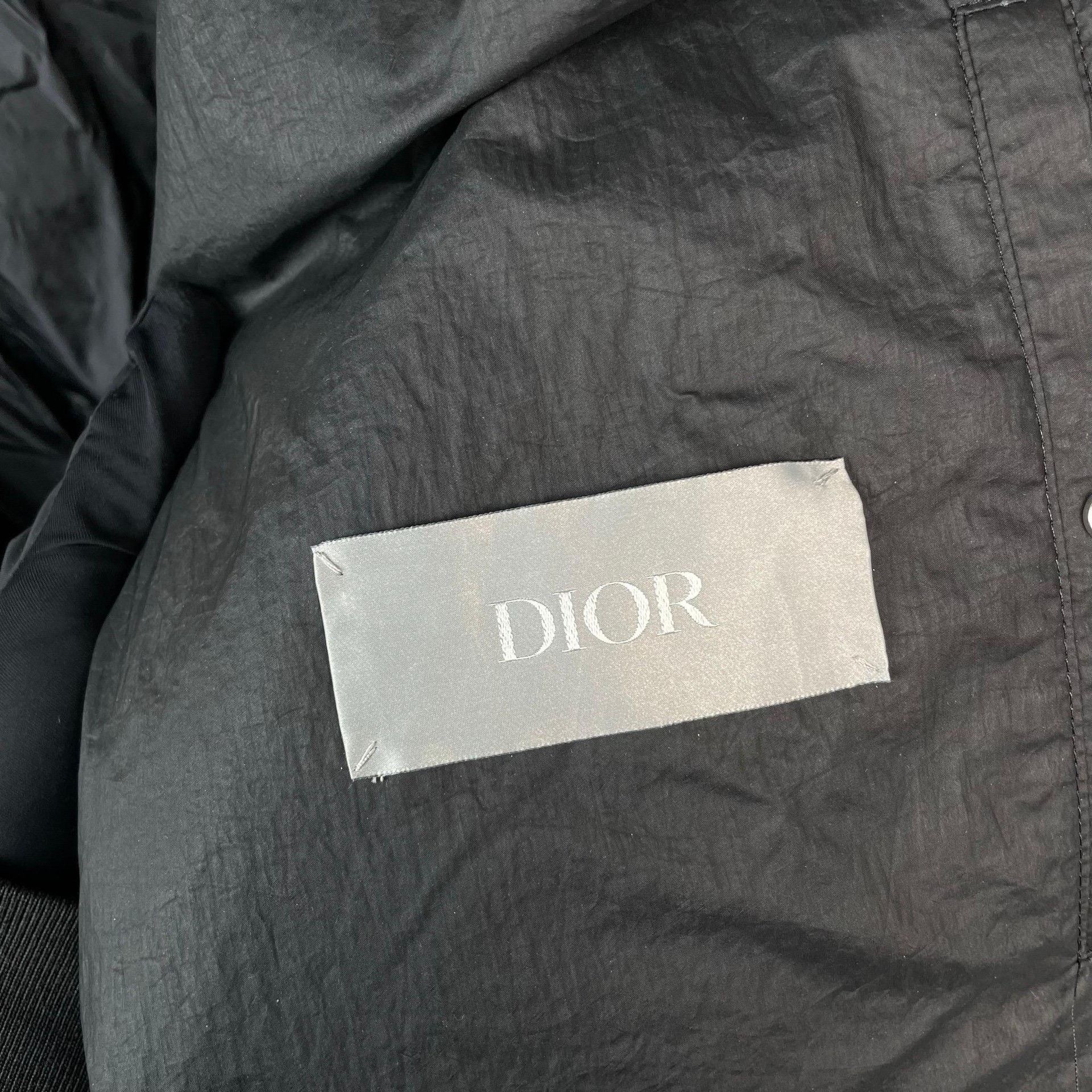 Dior Dior Embroidered Black Light Jacket 24 Men Size US XS / EU 42 / 0 - 6 Thumbnail