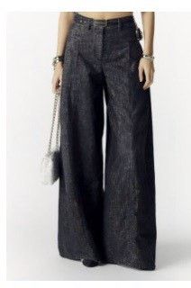 Chanel Chanel Black Jeans S Women Size 26" / US 2 / IT 38 - 6 Thumbnail