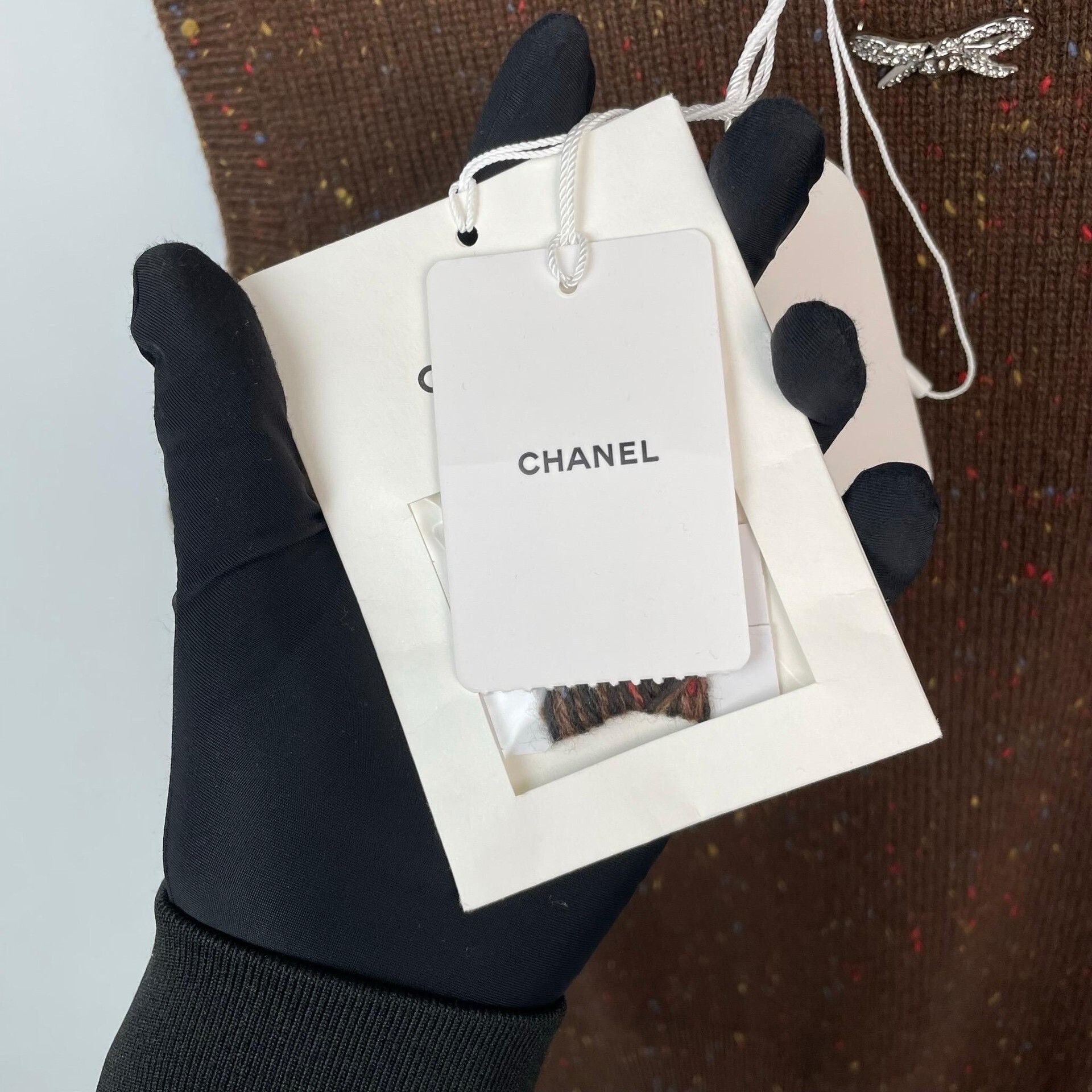 Chanel Chanel Brown Sweater 25 Women Size XS / US 0-2 / IT 36-38 - 4 Thumbnail