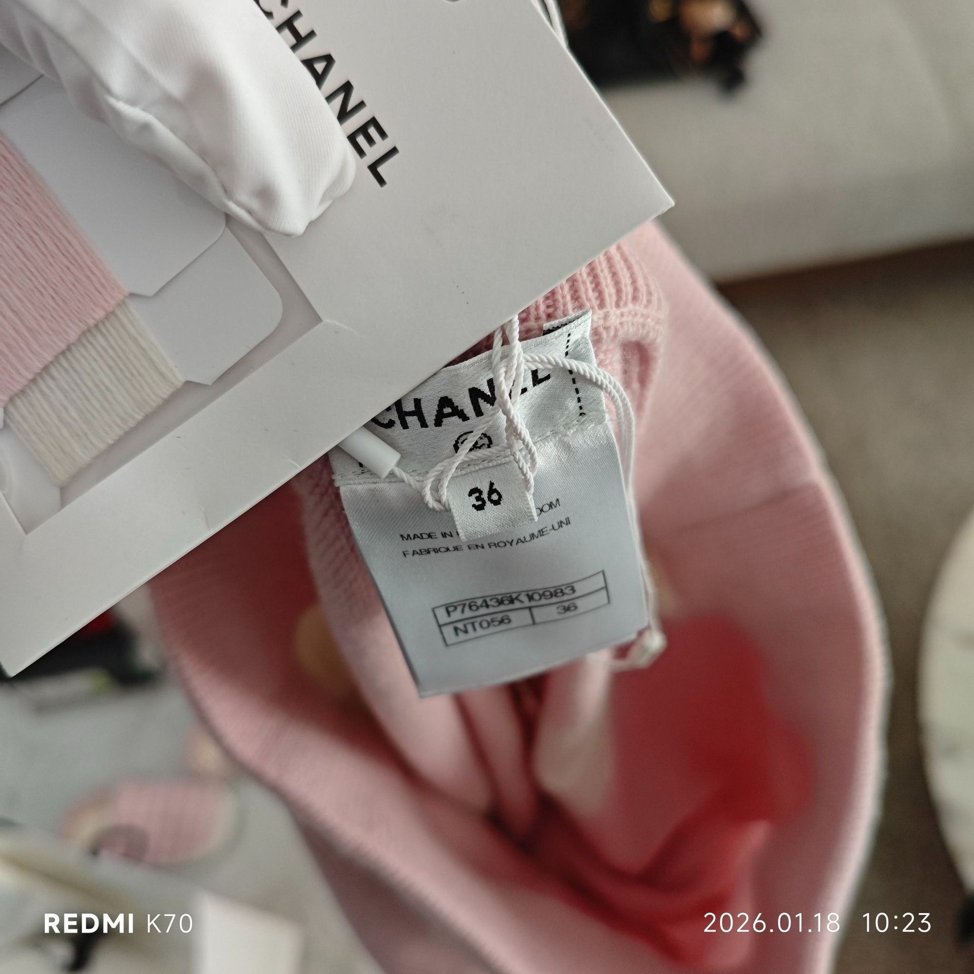 Chanel Chanel Pink Pants L Women Size 30" / US 8 / IT 44 - 5 Thumbnail