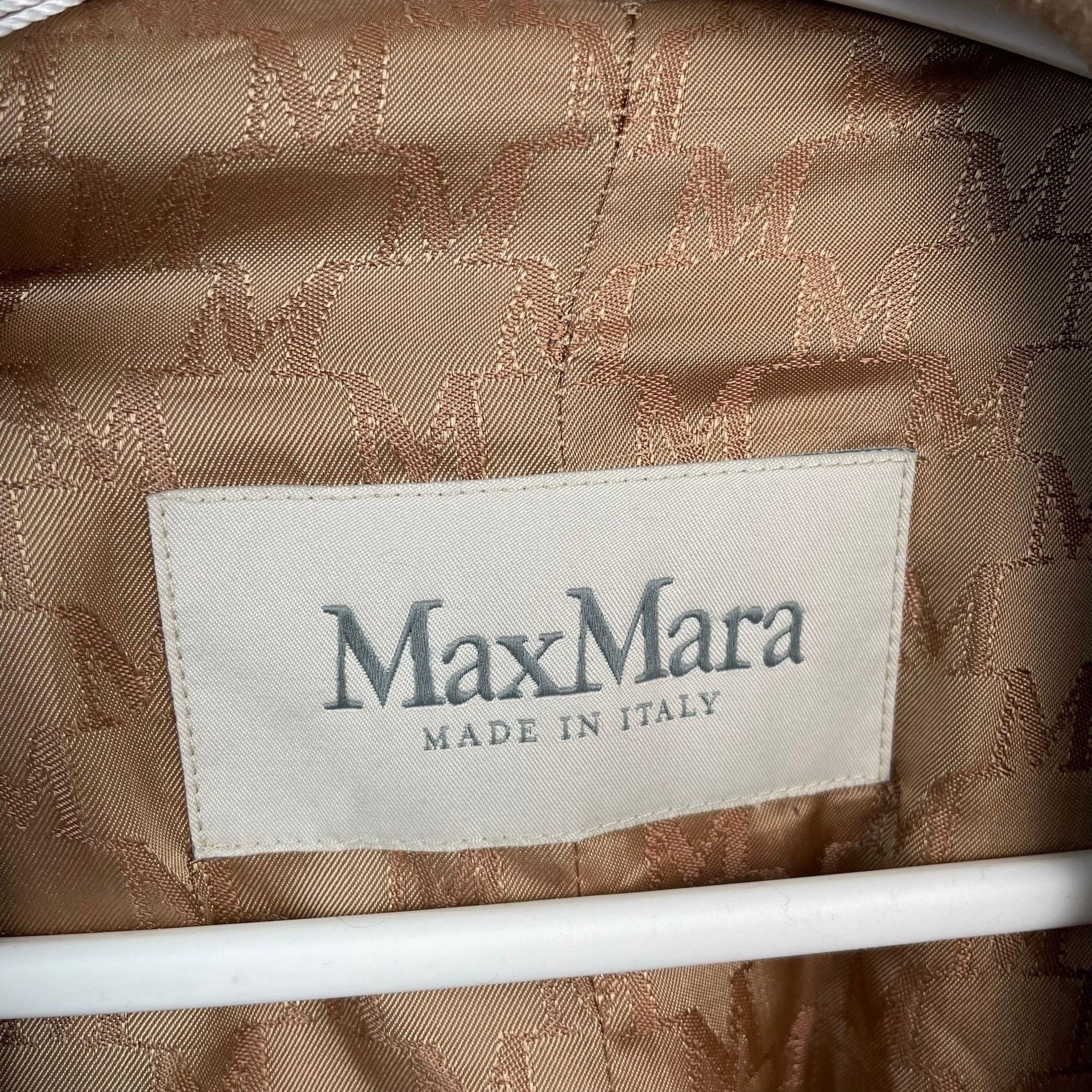 Max Mara Max Mara Brown Coat 32 Women Size XS / US 0-2 / IT 36-38 - 5 Thumbnail
