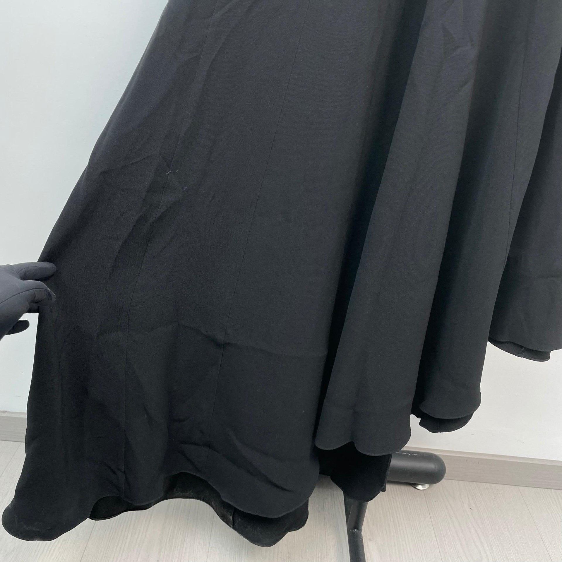 Dior Dior Silk Long Black Dress 36 Women Size S / US 4 / IT 40 - 5 Thumbnail