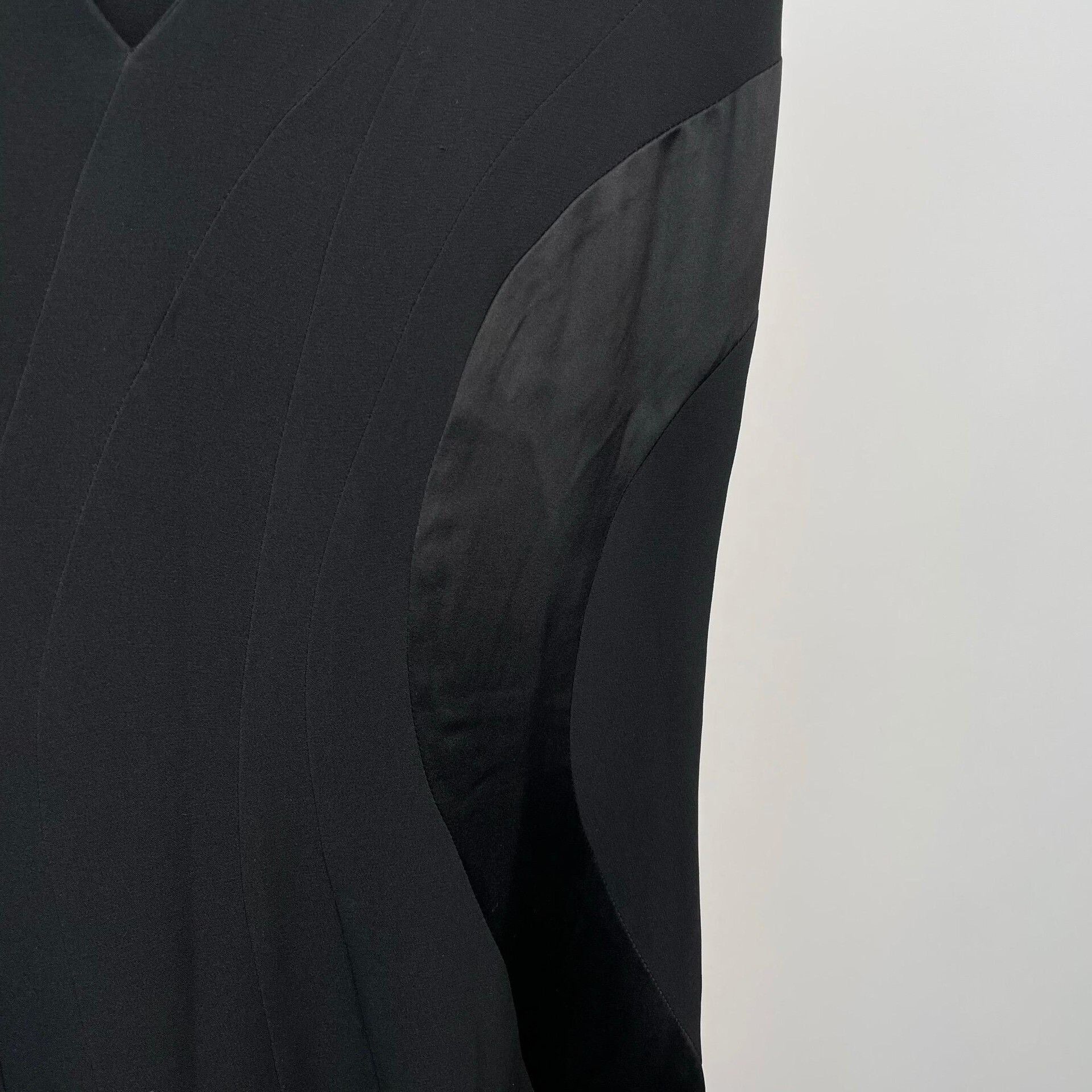 Dior Dior Silk Long Black Dress 36 Women Size S / US 4 / IT 40 - 6 Thumbnail