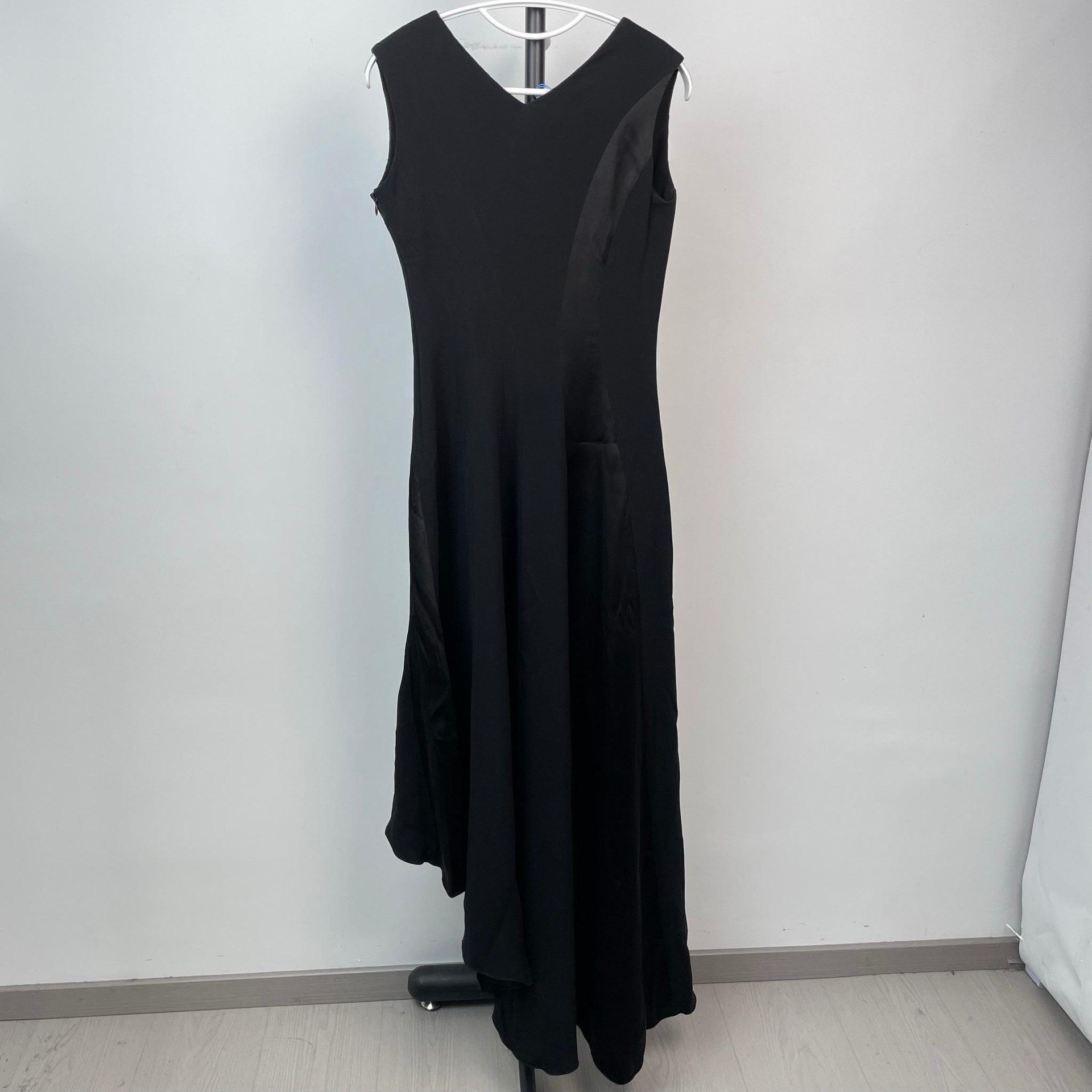 Dior Dior Silk Long Black Dress 36 Women Size S / US 4 / IT 40 - 2 Thumbnail