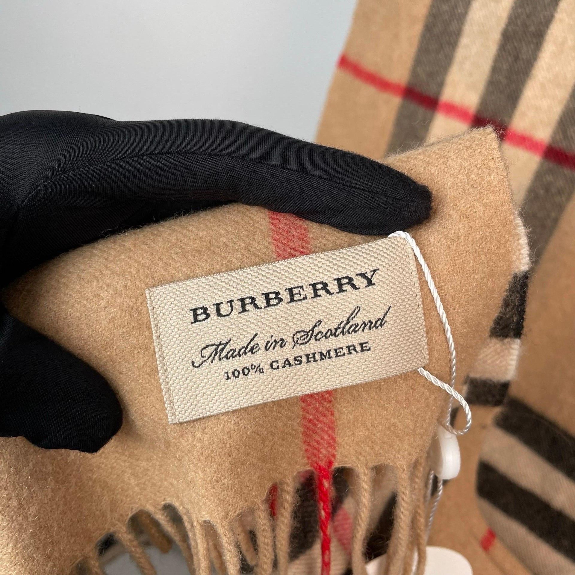 Burberry Burberry Plaid Scarf 30 Men Size ONE SIZE - 9 Thumbnail