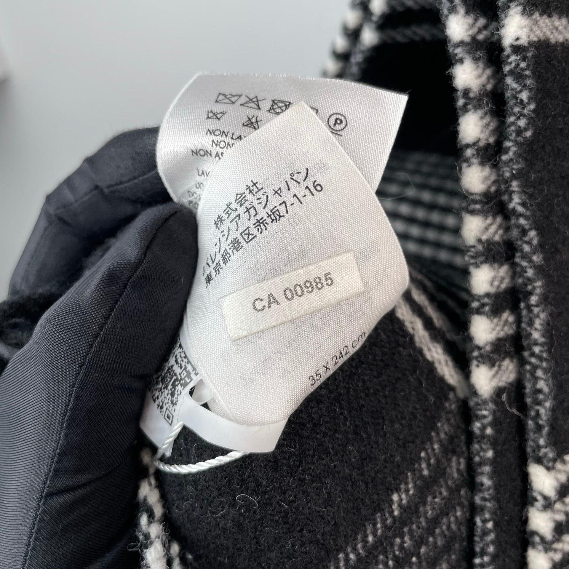 Balenciaga Balenciaga Multi Scarf 35 Men Size ONE SIZE - 9 Thumbnail