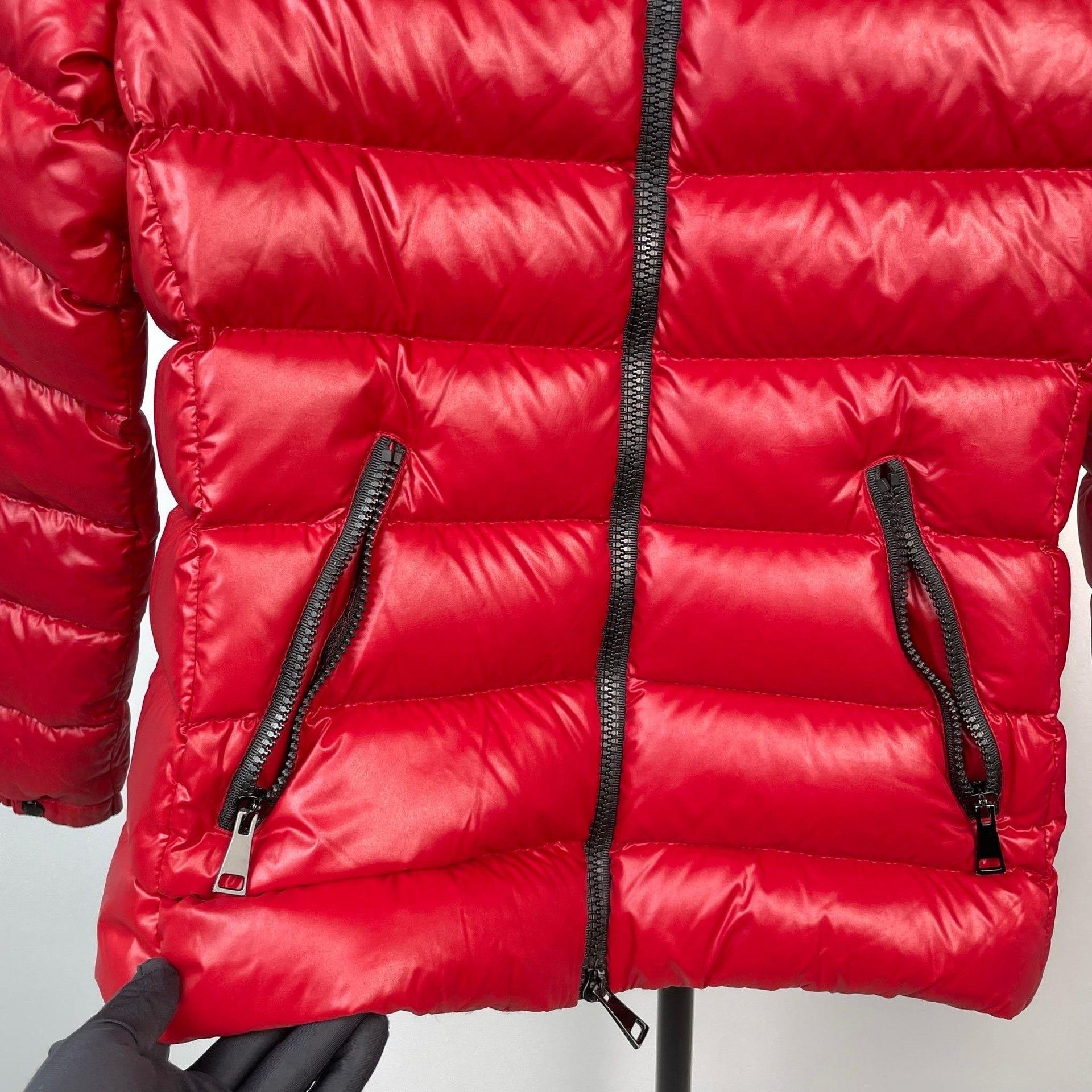 Moncler Moncler Red Heavy Coat 36 Men Size US S / EU 44-46 / 1 - 4 Thumbnail