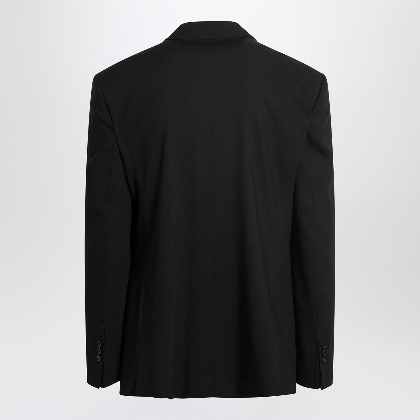 AMI Ami Paris Black Single-Breasted Wool Jacket Size US S / EU 44-46 / 1 - 2 Thumbnail