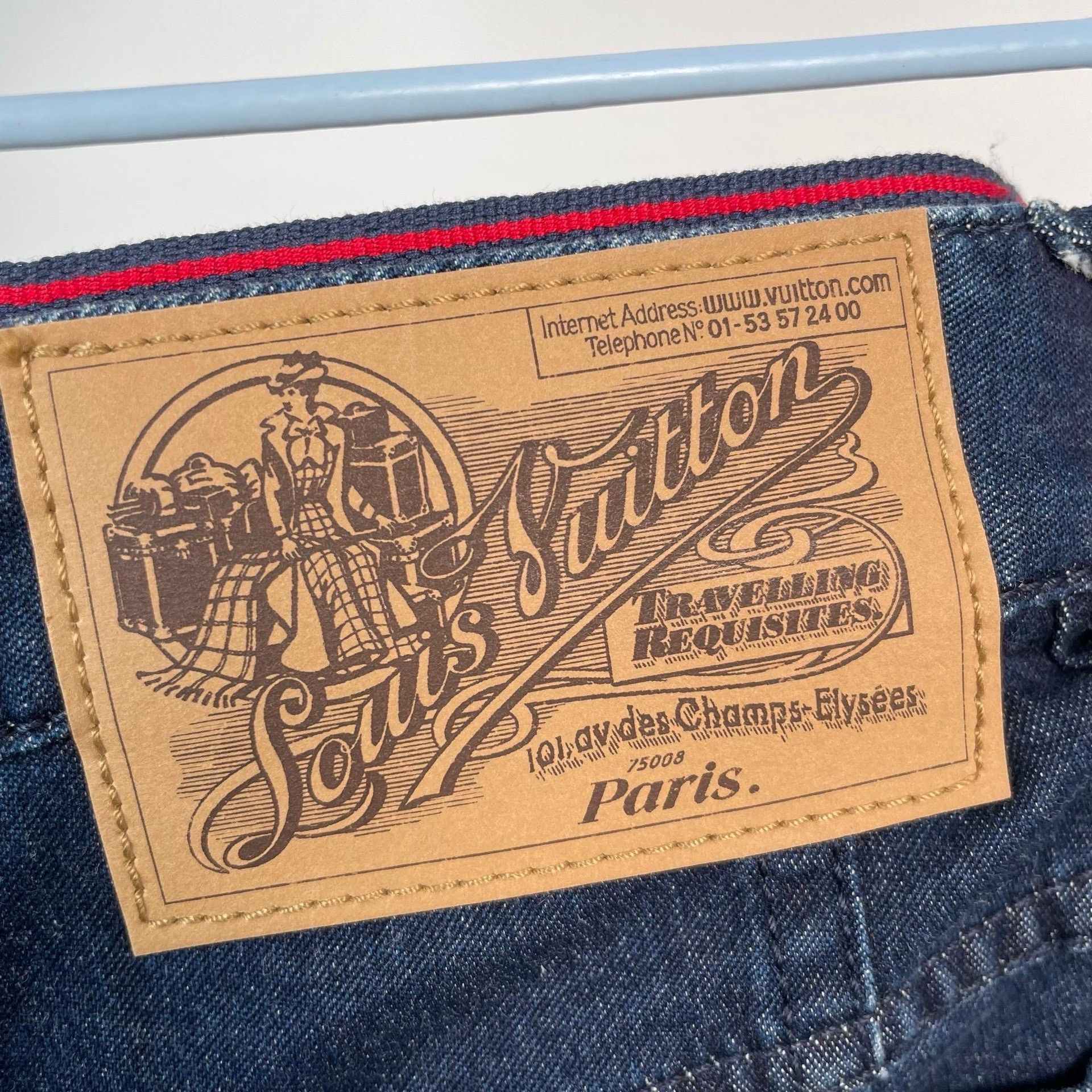 Louis Vuitton Louis Vuitton Blue Jeans 34 Women Size 34" / US 12 / IT 48 - 5 Thumbnail