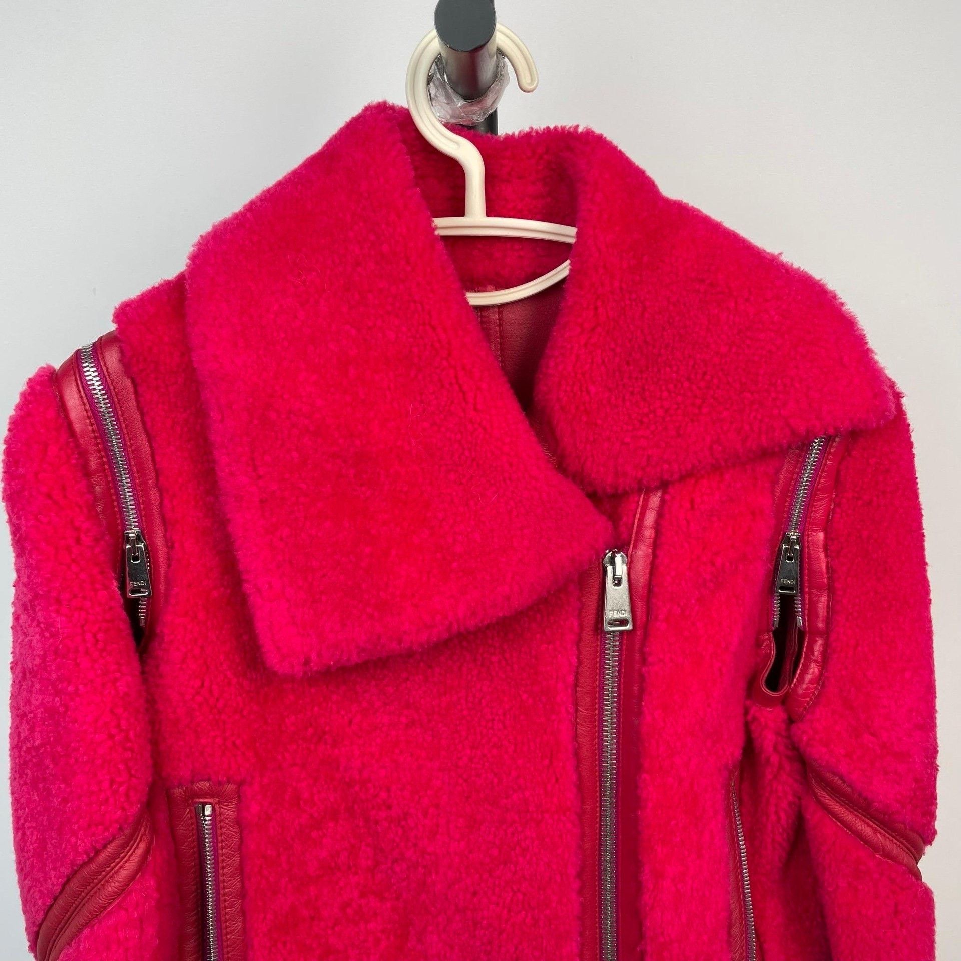 Fendi Fendi Red Jacket 38 Women Size S / US 4 / IT 40 - 5 Thumbnail