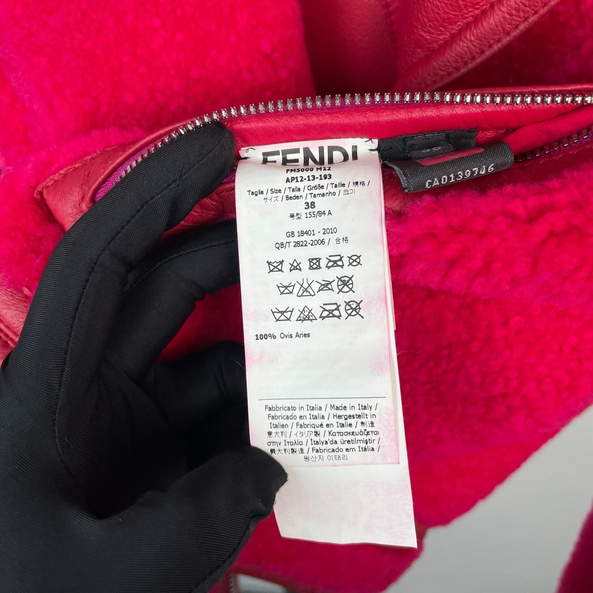 Fendi Fendi Red Jacket 38 Women Size S / US 4 / IT 40 - 6 Thumbnail