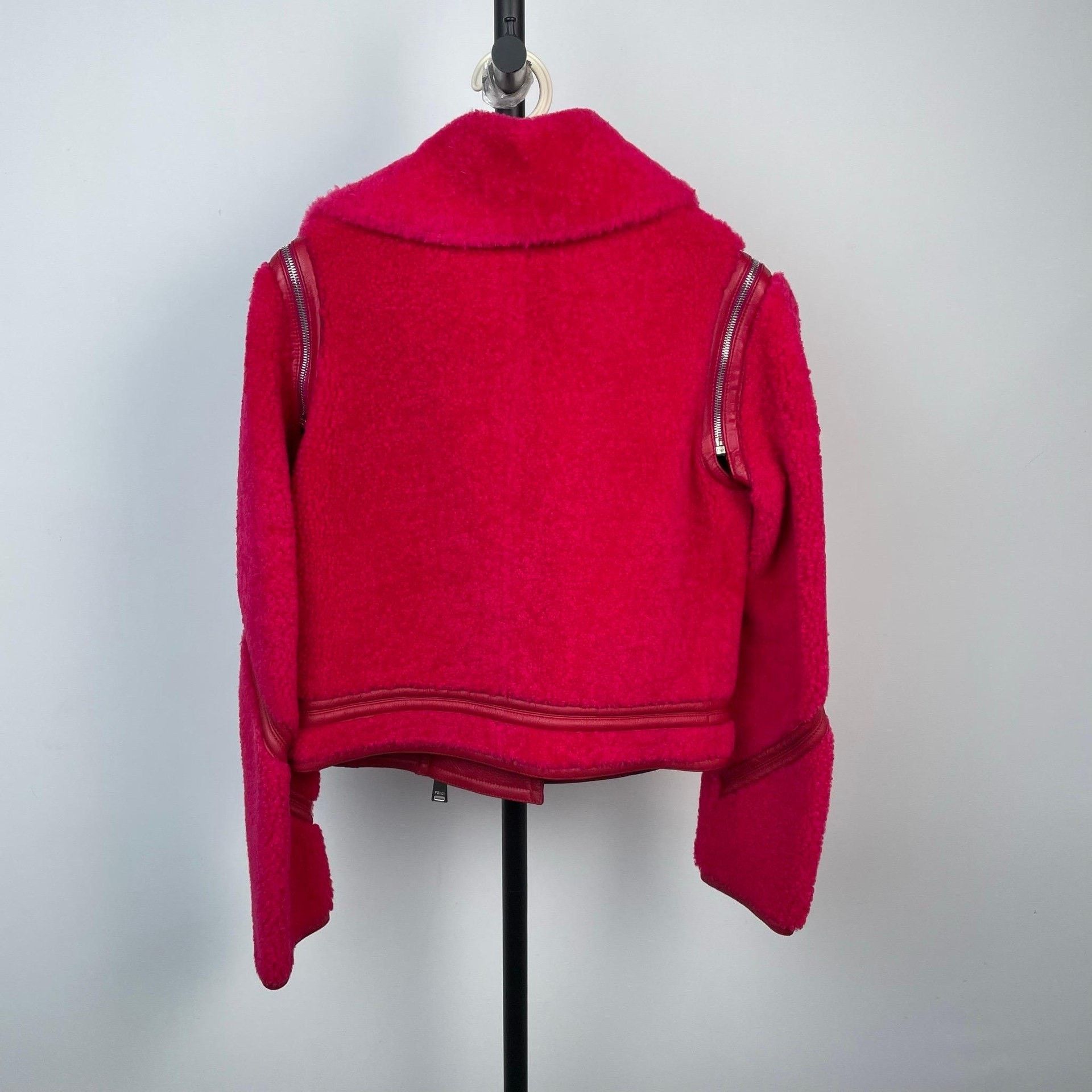 Fendi Fendi Red Jacket 38 Women Size S / US 4 / IT 40 - 2 Thumbnail