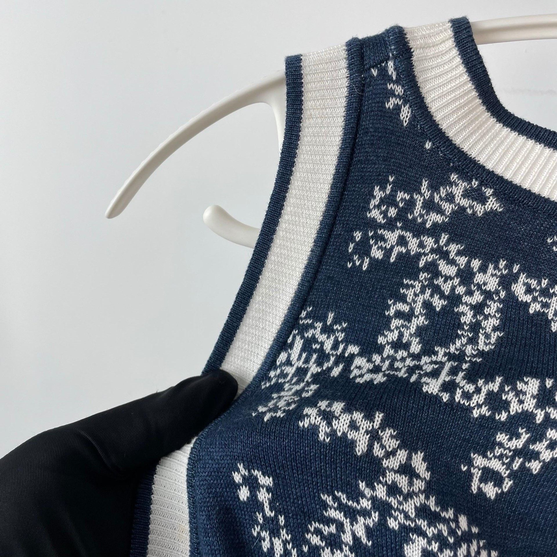Chanel Chanel Printed Blue Dress 38 Women Size S / US 4 / IT 40 - 6 Thumbnail