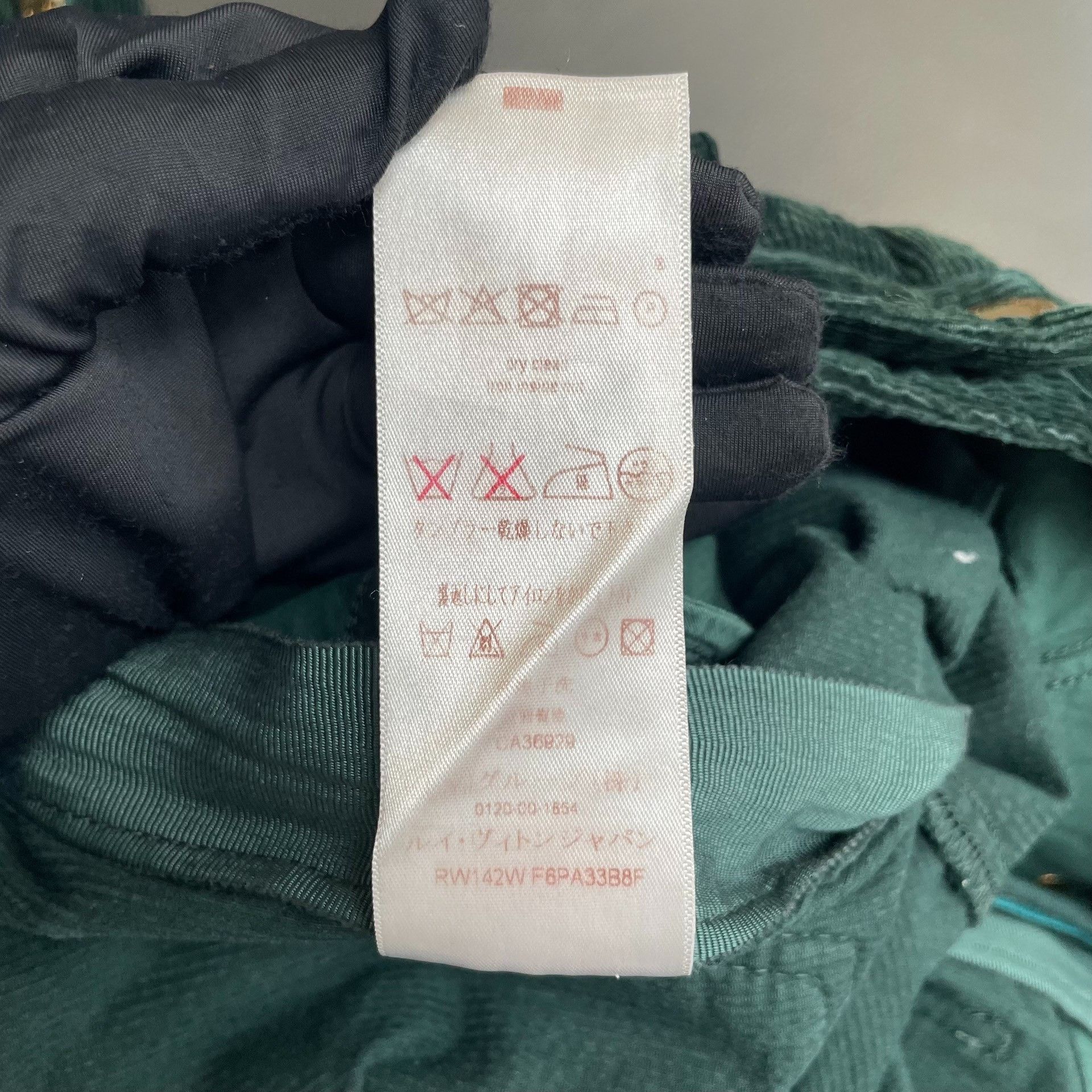 Louis Vuitton Louis Vuitton Green Casual Pants 36 Men Size US 36 / EU 52 - 4 Thumbnail