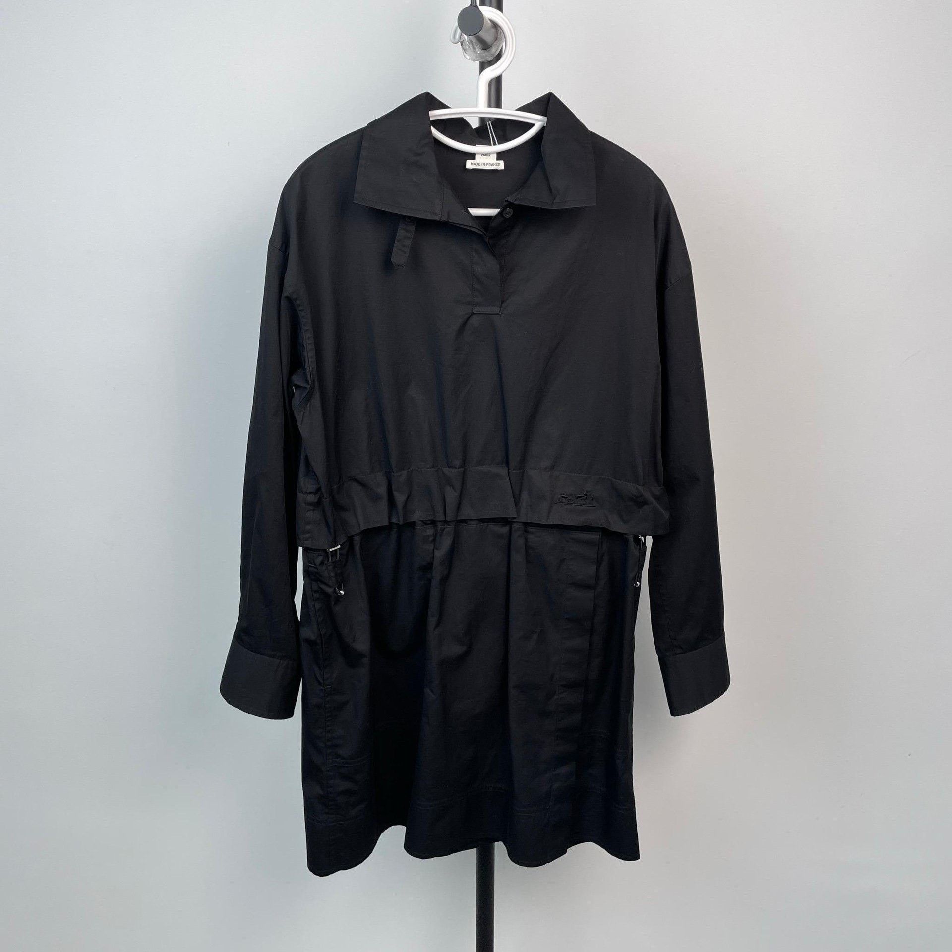 Hermes Hermes Embroidered Black Dress 36 Women Size S / US 4 / IT 40 - 9 Thumbnail
