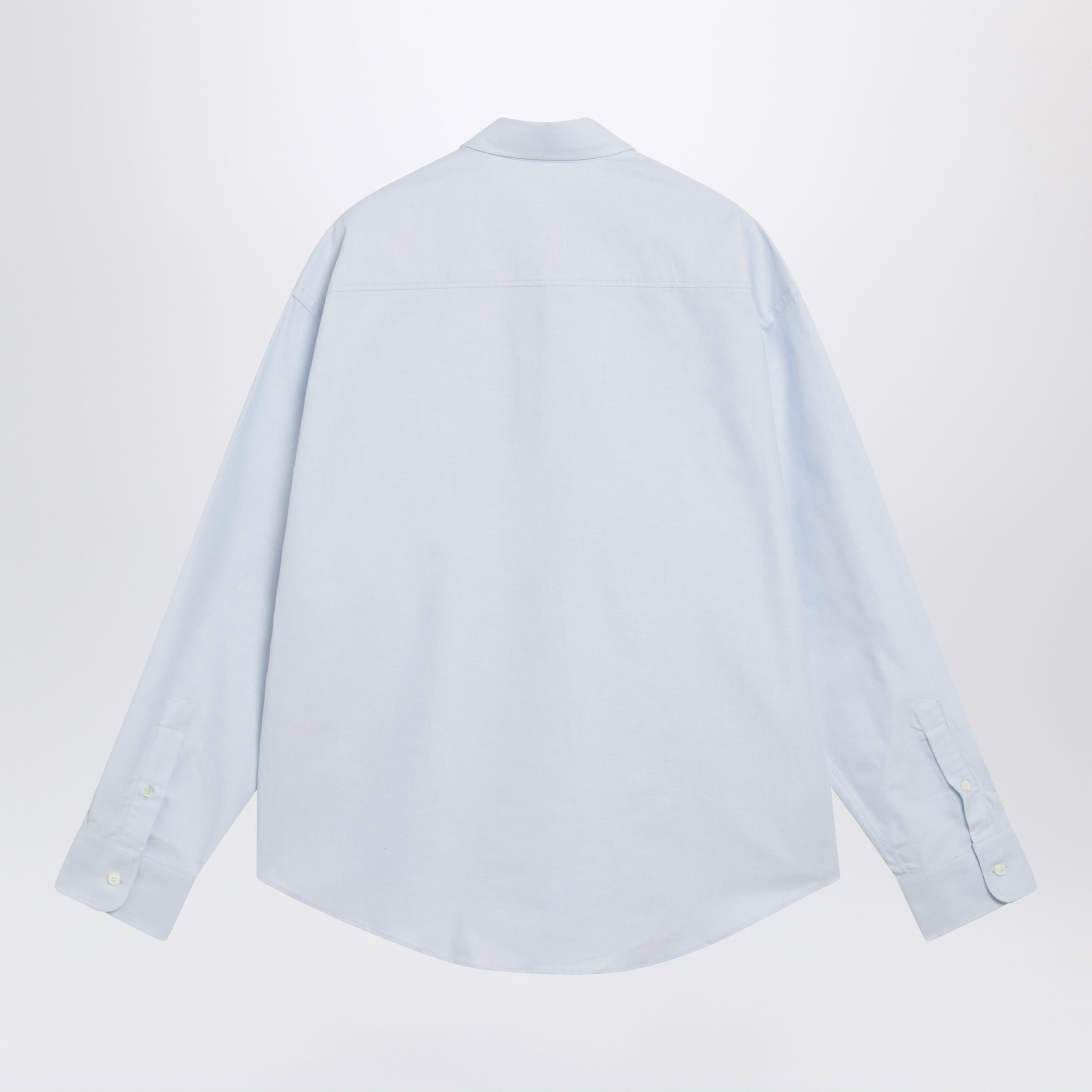 AMI Ami Paris Light Blue Ami De Coeur Shirt By Ami Paris Size US M / EU 48-50 / 2 - 2 Thumbnail
