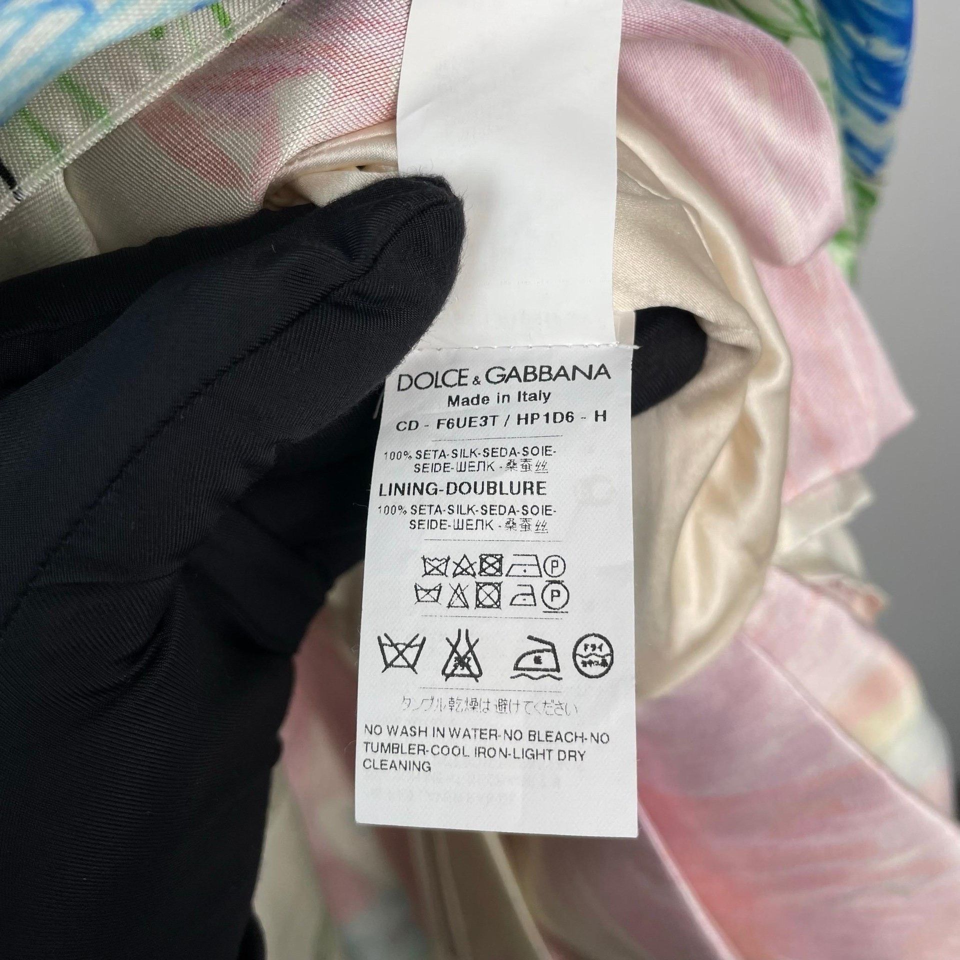 Dolce & Gabbana Dolce & Gabbana Graphic Dress 42 Women Size M / US 6-8 / IT 42-44 - 7 Thumbnail