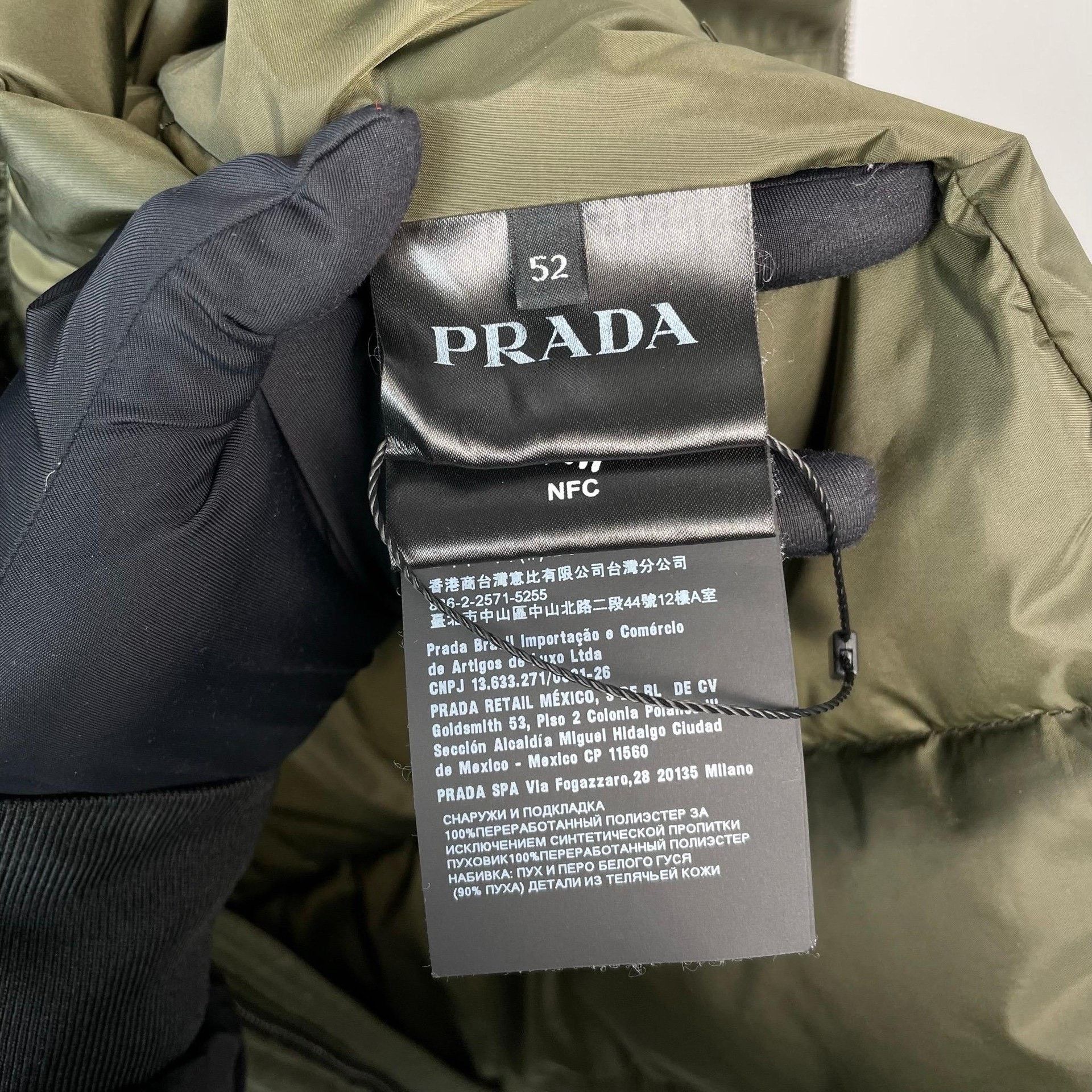Prada Prada Metallic Green Heavy Coat S Men Size US S / EU 44-46 / 1 - 8 Thumbnail