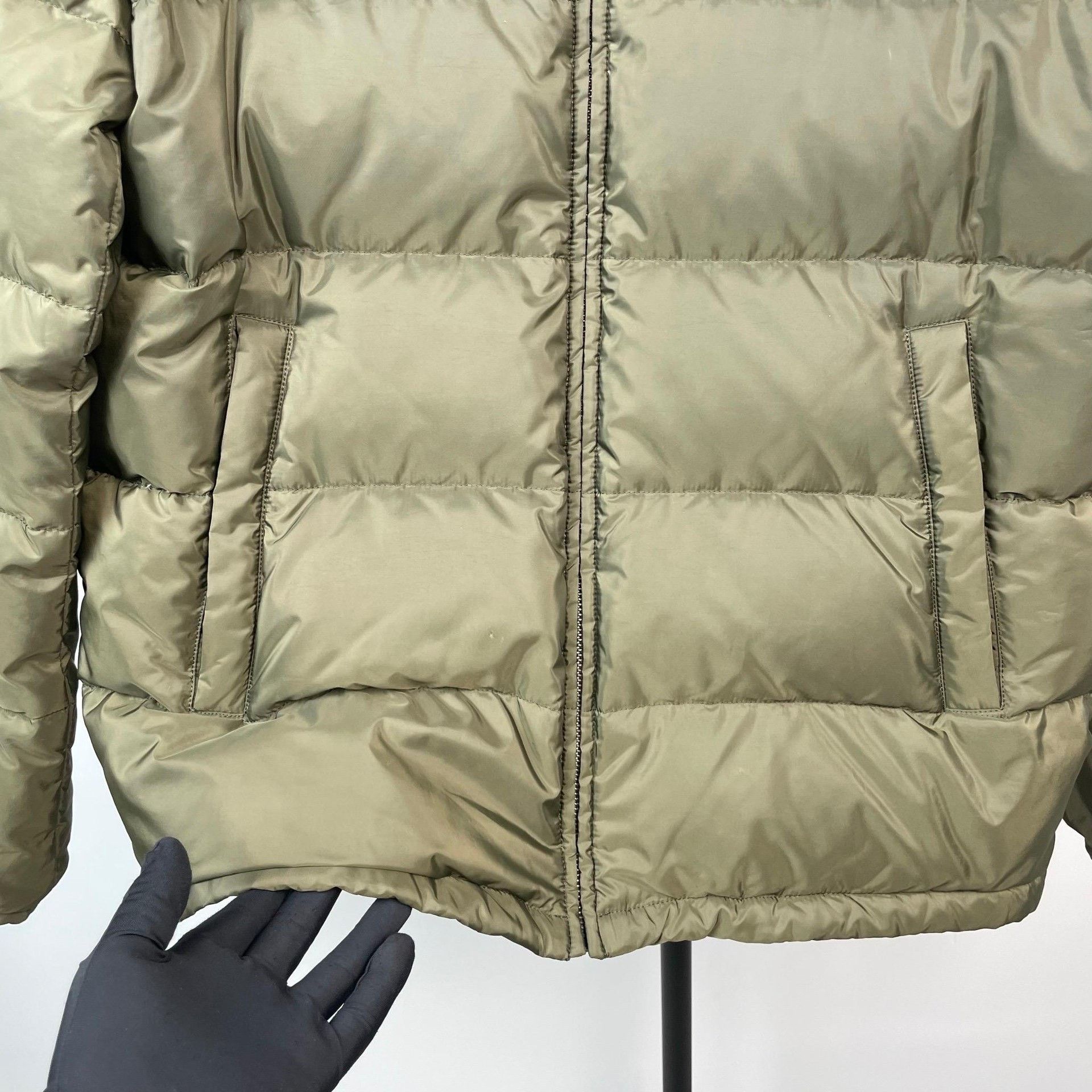 Prada Prada Metallic Green Heavy Coat S Men Size US S / EU 44-46 / 1 - 5 Thumbnail