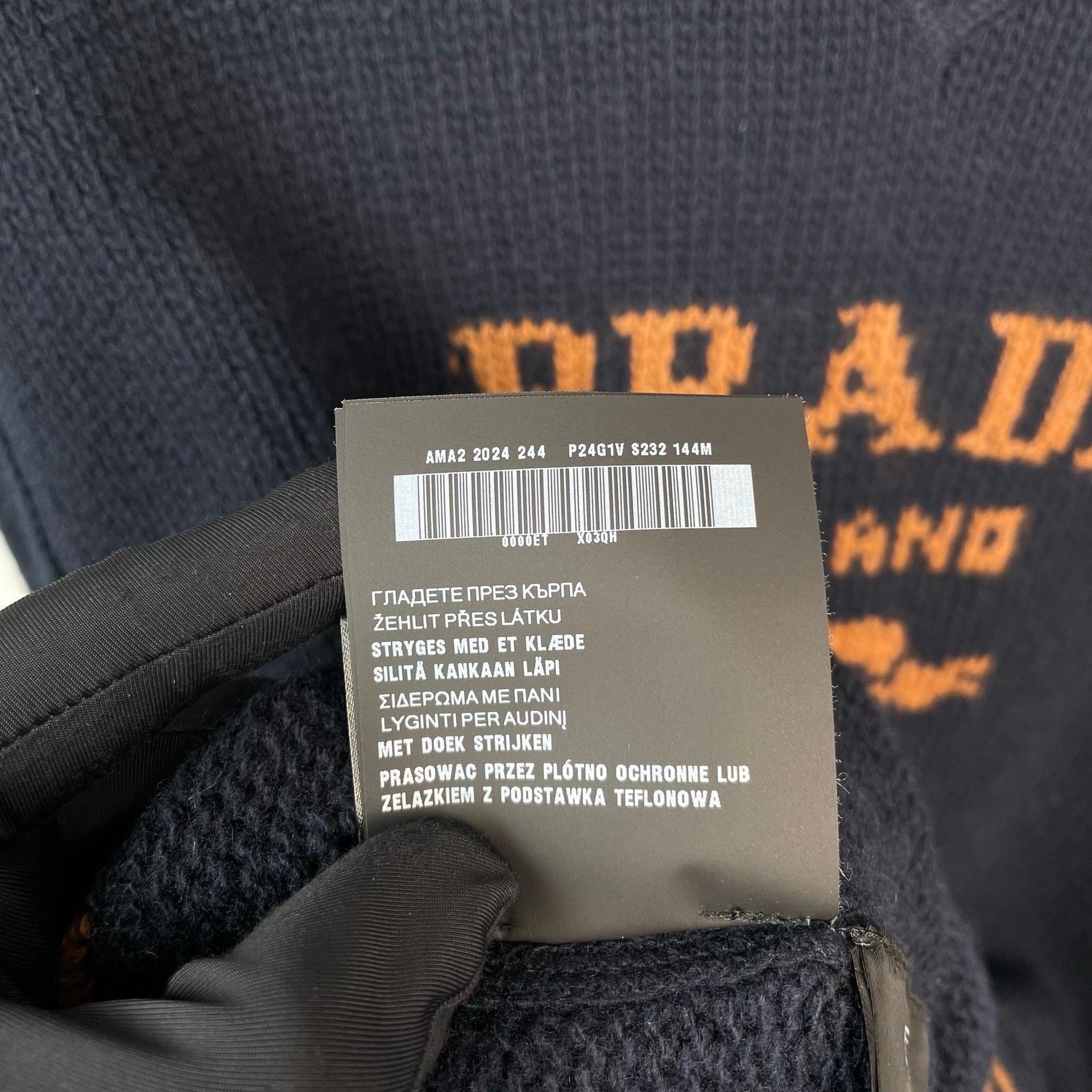 Prada Prada Retro Blue Sweater 36 Women Size S / US 4 / IT 40 - 9 Thumbnail