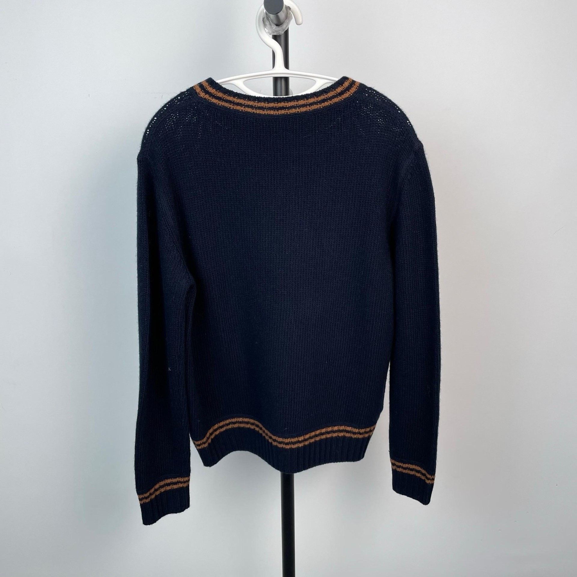 Prada Prada Retro Blue Sweater 36 Women Size S / US 4 / IT 40 - 2 Thumbnail