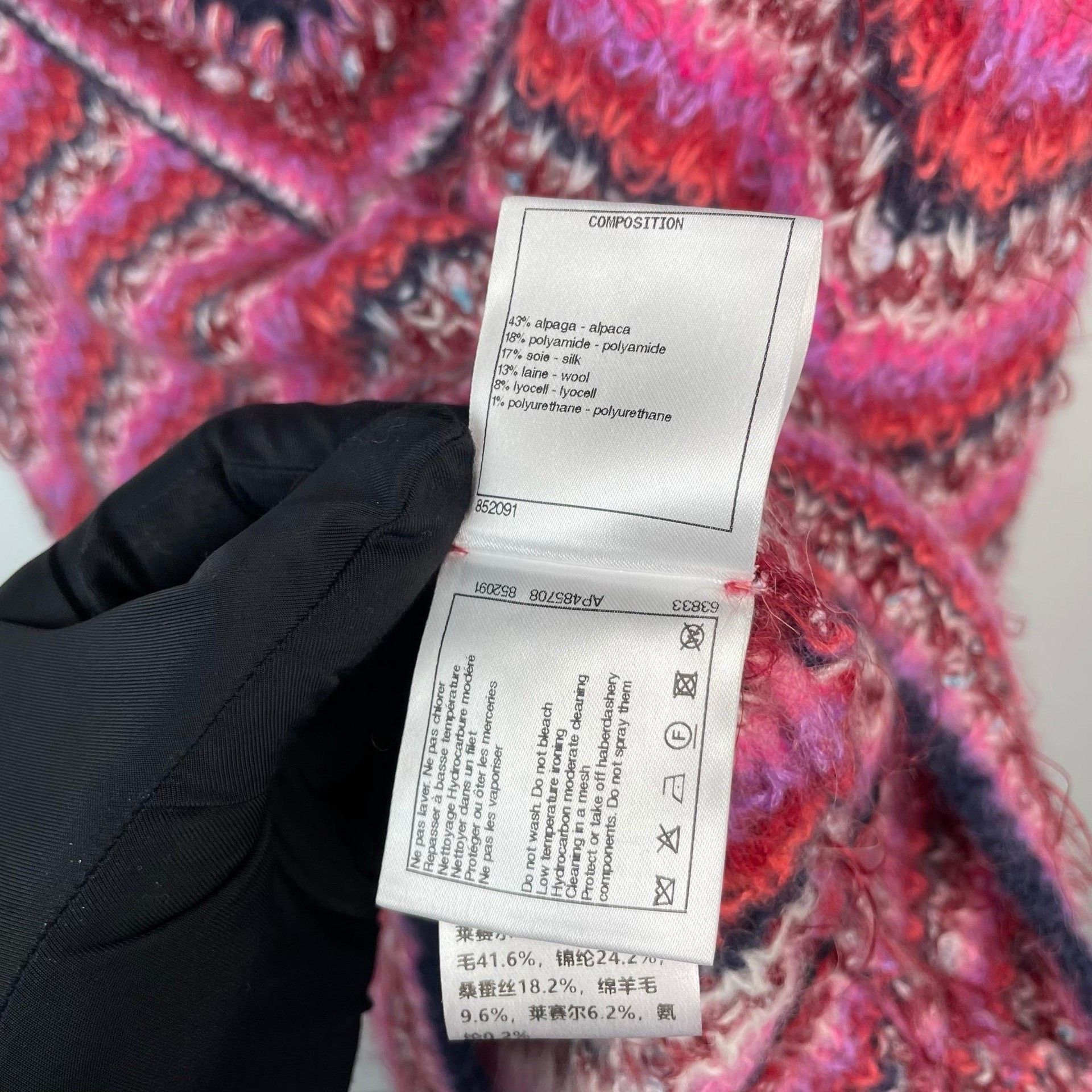 Chanel Chanel Pink Sweater 22 Women Size XS / US 0-2 / IT 36-38 - 6 Thumbnail