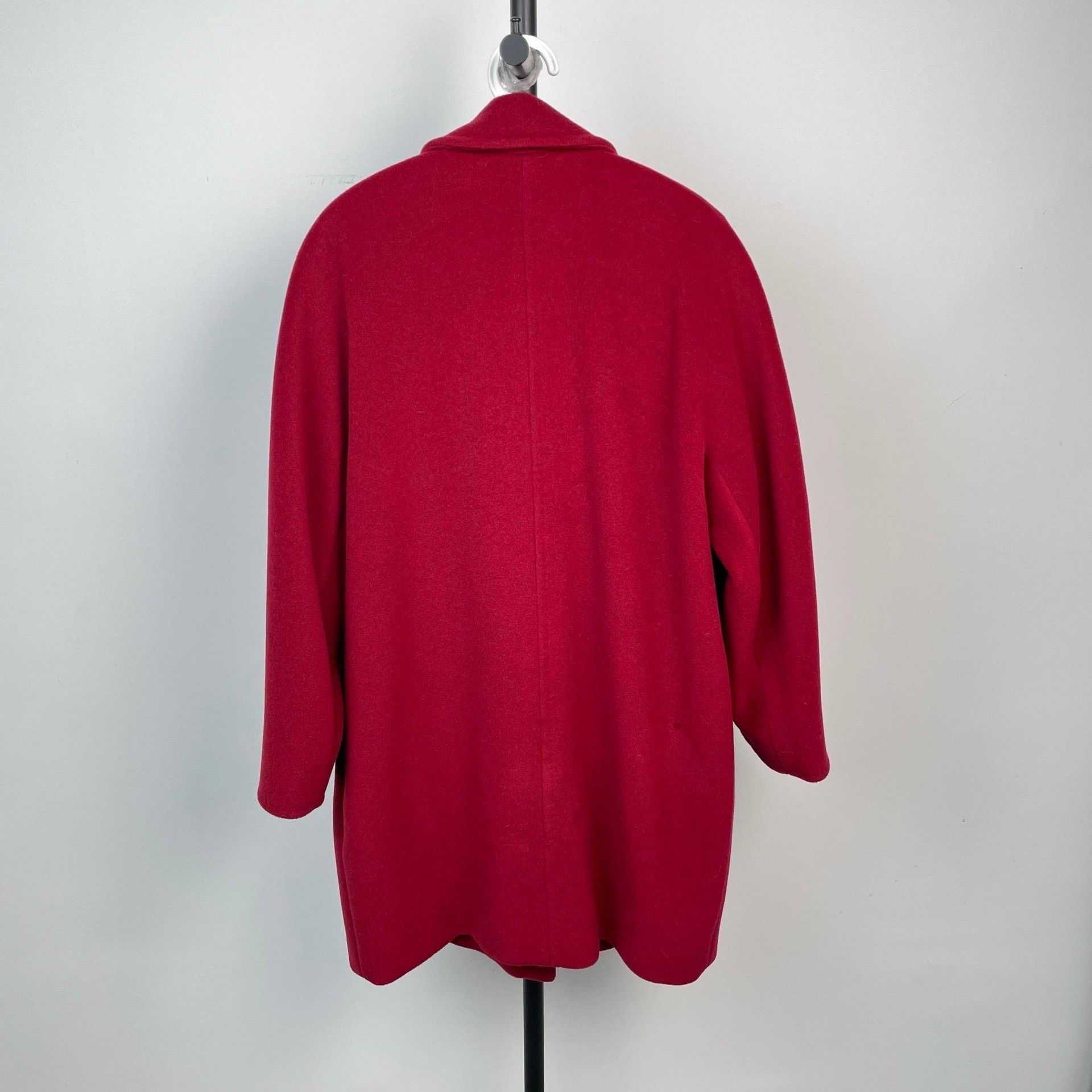 Max Mara Max Mara Limited Red Coat 32 Women Size XS / US 0-2 / IT 36-38 - 2 Thumbnail