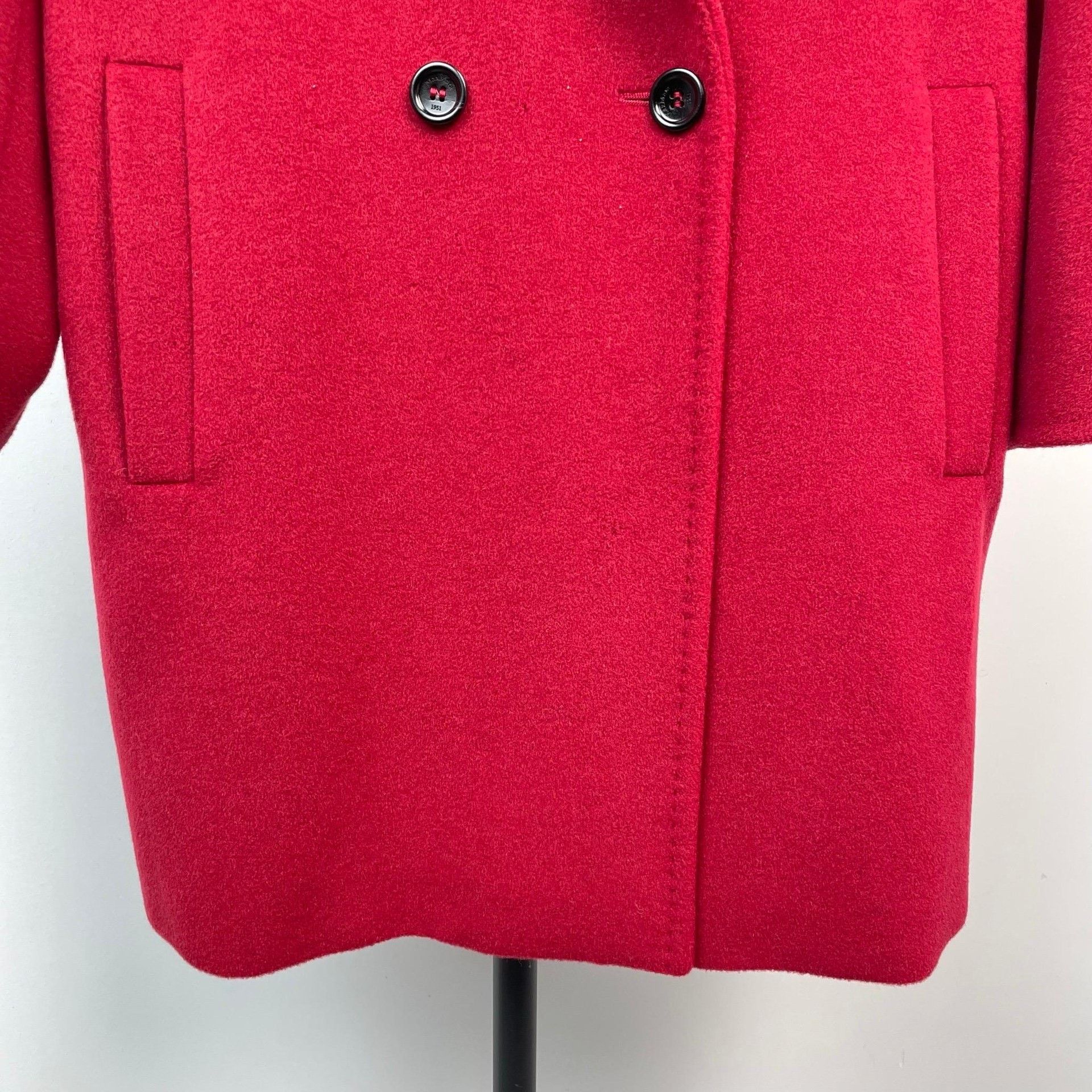 Max Mara Max Mara Limited Red Coat 32 Women Size XS / US 0-2 / IT 36-38 - 4 Thumbnail