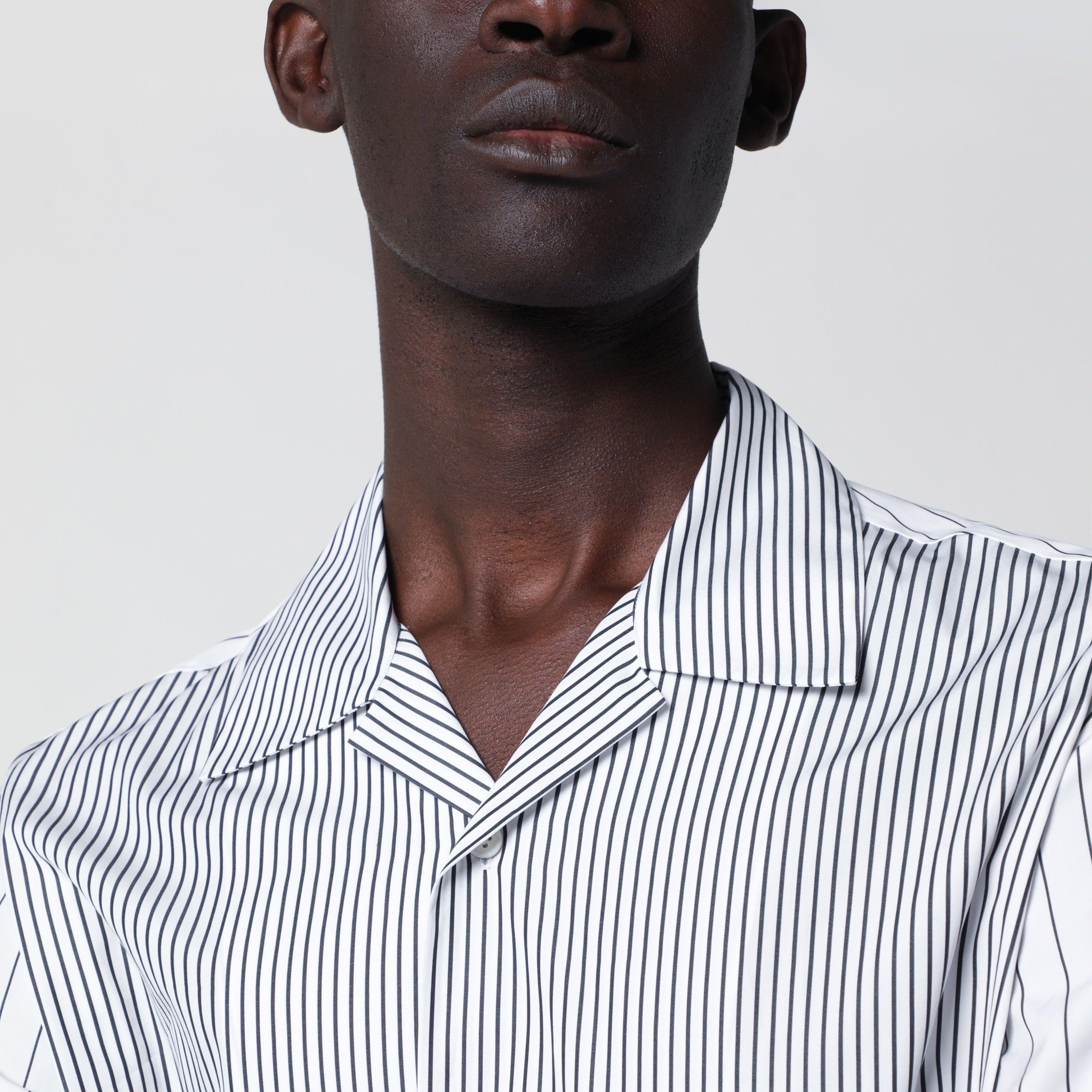 Jil Sander Jil Sander Shirt In Lightweight Striped Cotton Size US L / EU 52-54 / 3 - 2 Thumbnail
