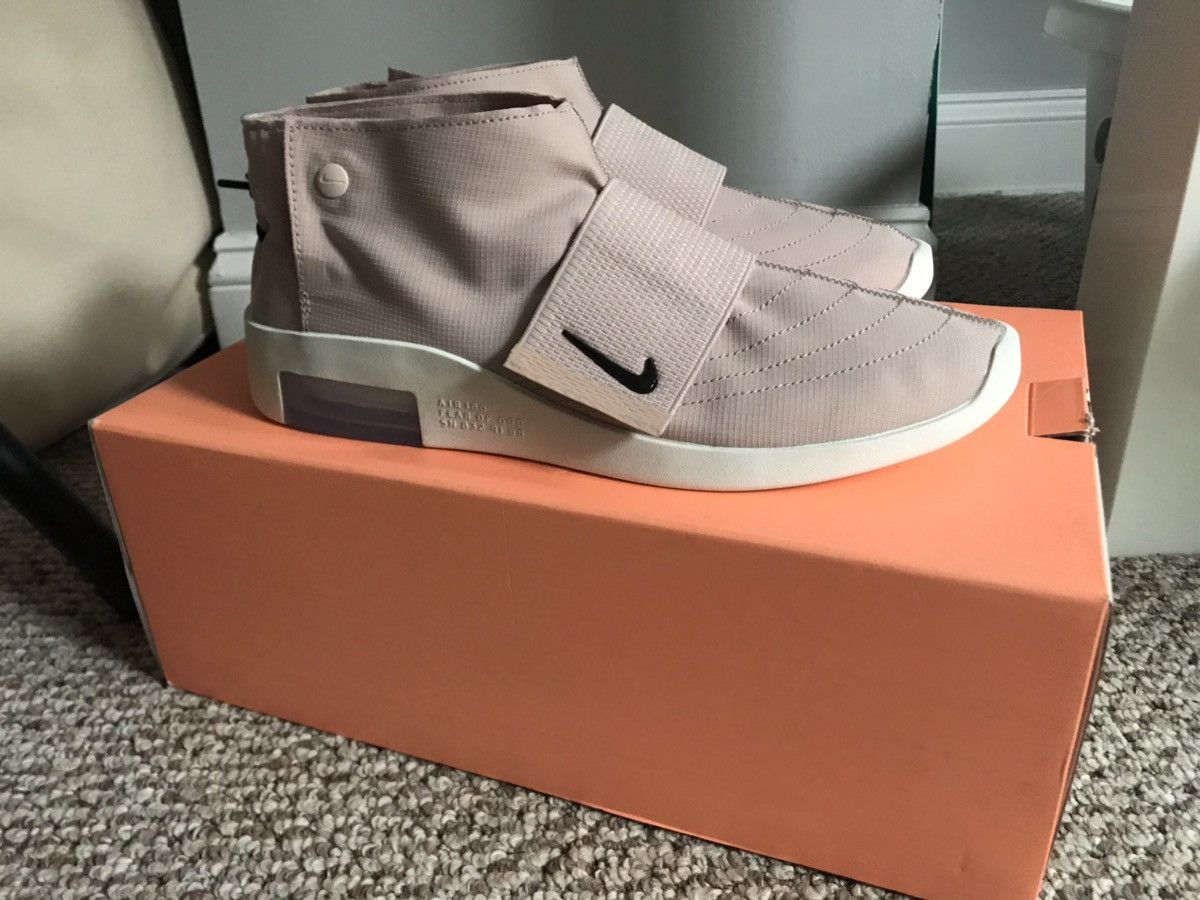 Nike fear of god pink hot sale
