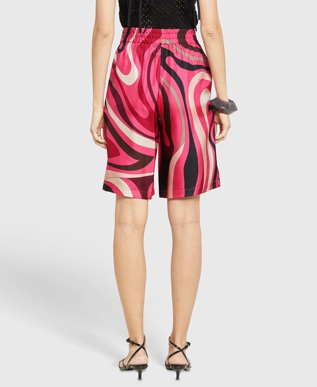 Emilio Pucci Silk shorts Size 26" / US 2 / IT 38 - 2 Thumbnail