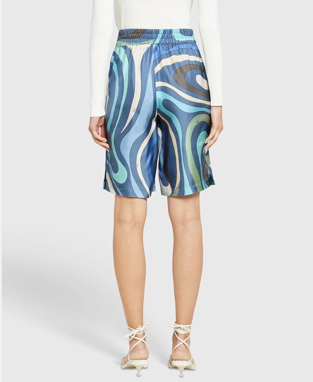 Emilio Pucci Silk shorts Size 26" / US 2 / IT 38 - 2 Thumbnail