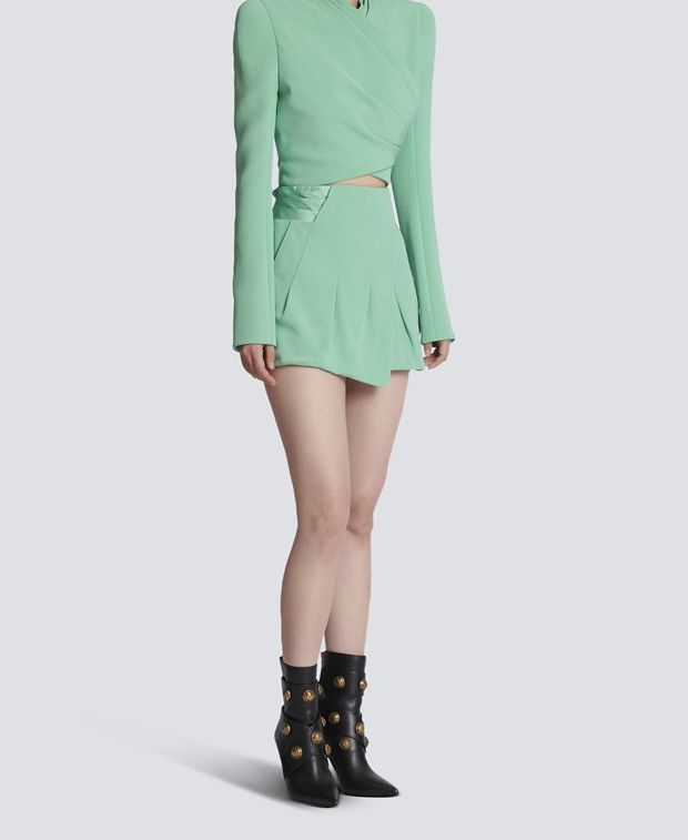 Balmain Chiffon shorts Size 26" / US 2 / IT 38 - 3 Thumbnail