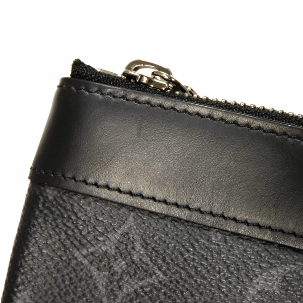 Louis Vuitton Louis Vuitton Louis Vuitton Pochette Discovery PM Monogram Eclipse Leather Pouch Textile Other M44323 DUTY FREE for USA Size ONE SIZE - 15 Thumbnail