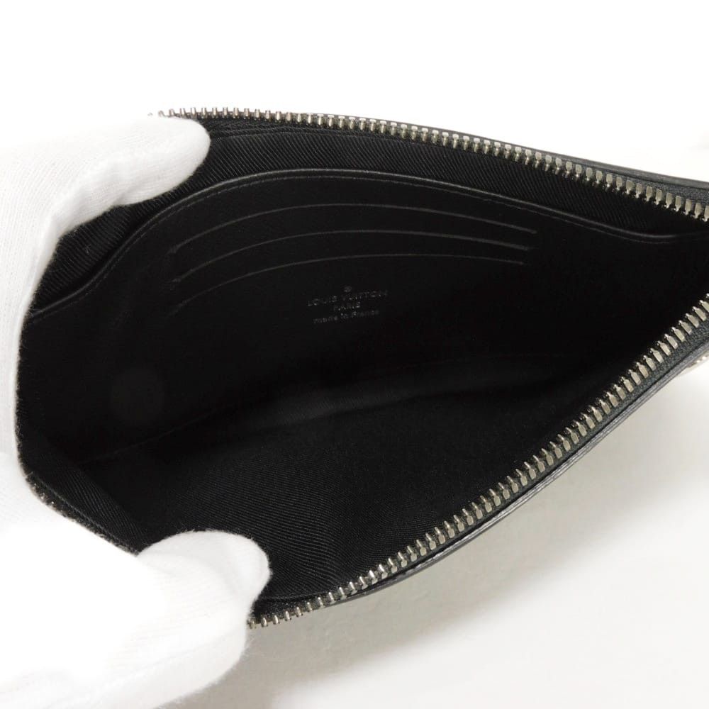 Louis Vuitton Louis Vuitton Louis Vuitton Pochette Discovery PM Monogram Eclipse Leather Pouch Textile Other M44323 DUTY FREE for USA Size ONE SIZE - 5 Thumbnail